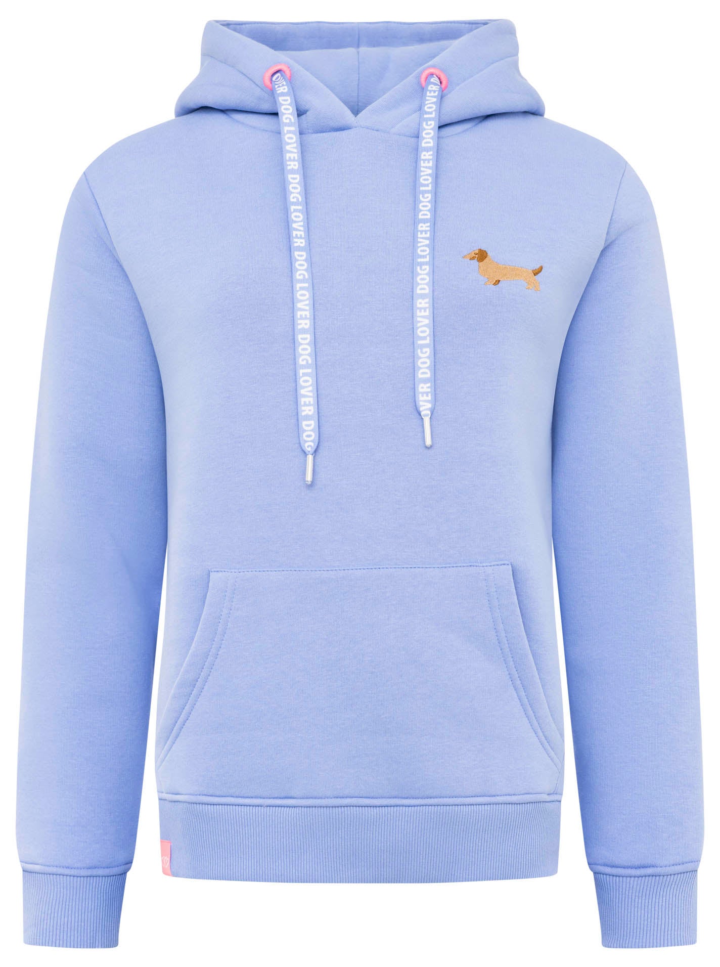 Zwillingsherz - Hoodie Neu "Dog Lover" - Blau