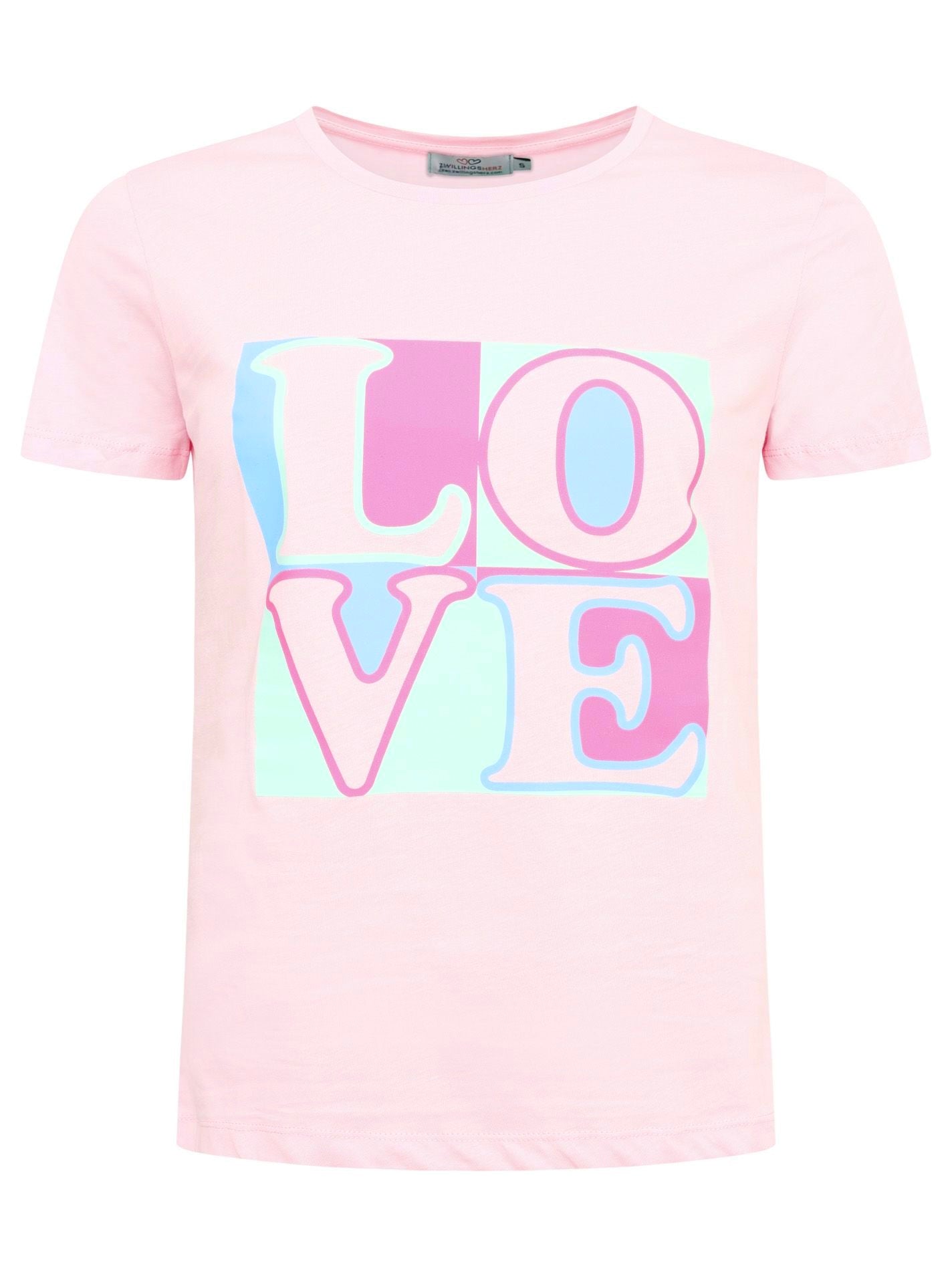 Zwillingsherz - T-Shirt Love - Pink