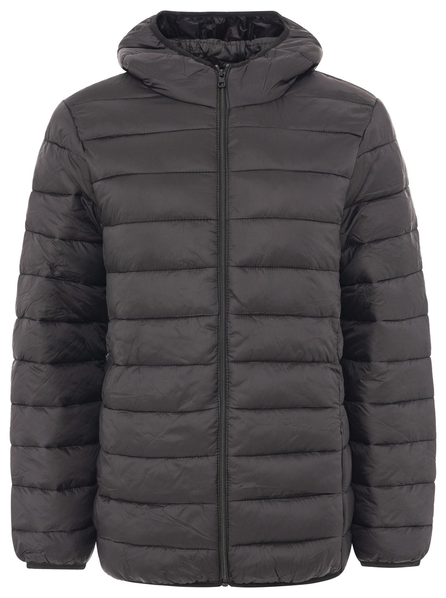 Zwillingsherz – Steppjacke Basic Herbst - Schwarz