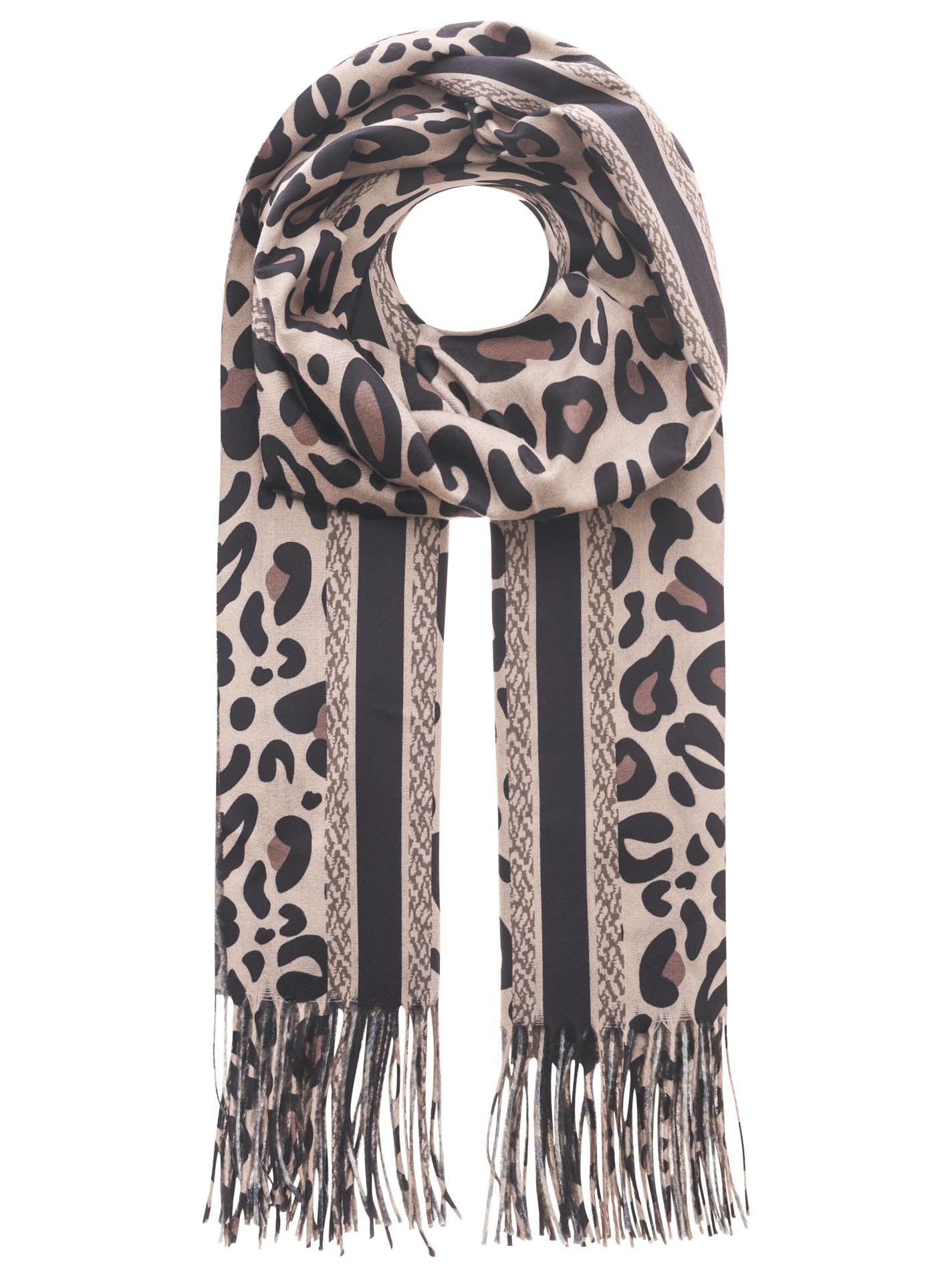 Zwillingsherz - Schal Leo - Beige
