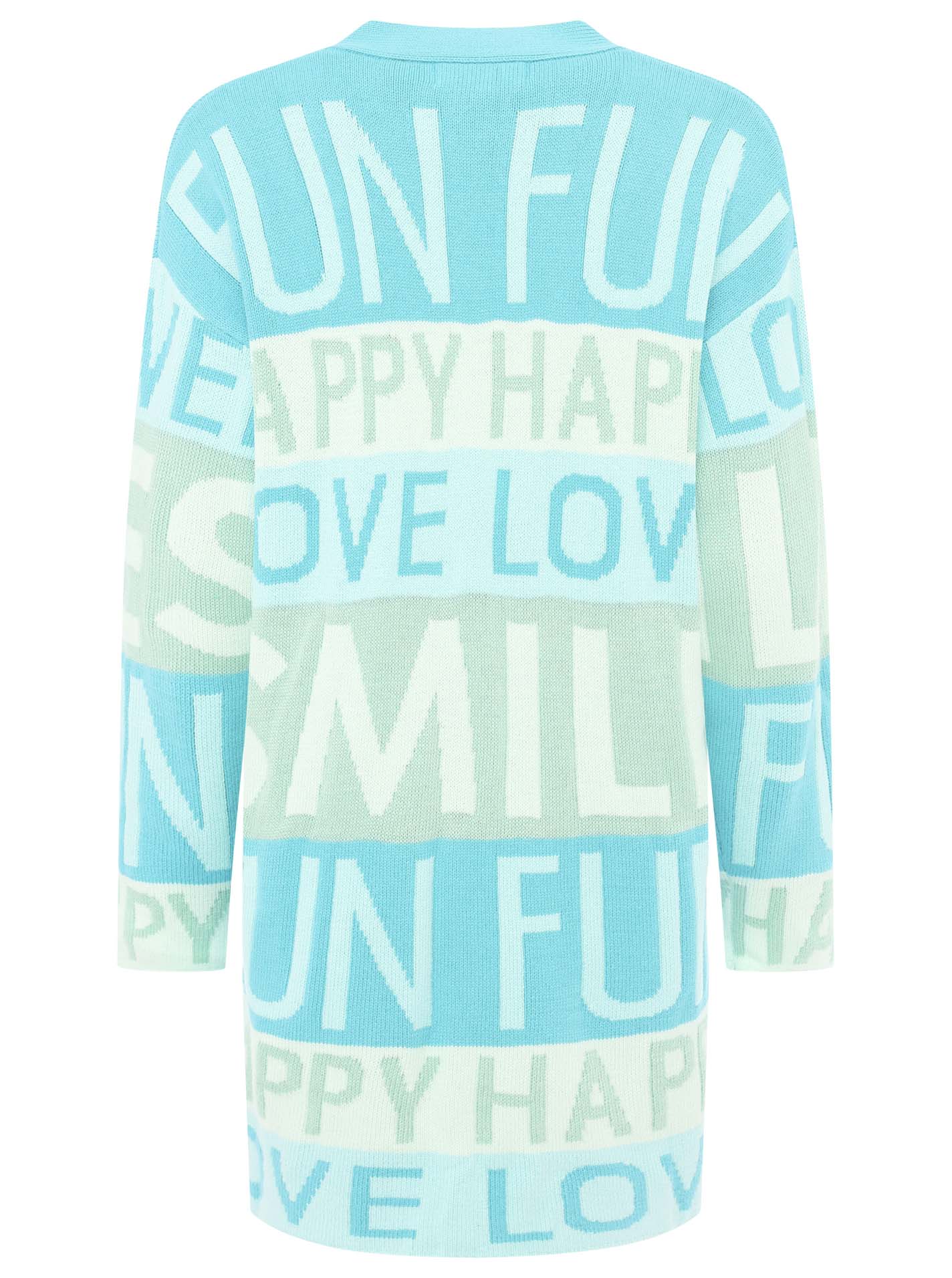 Zwillingsherz - Cardigan Smile - Blau
