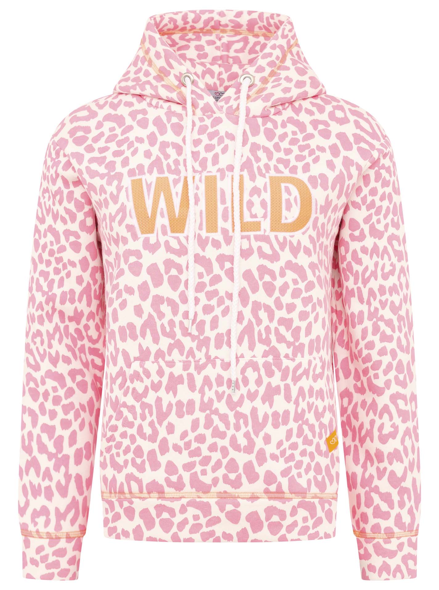 ZWILLINGSHERZ - HOODIE "Leo Wild Pastell" - Pink