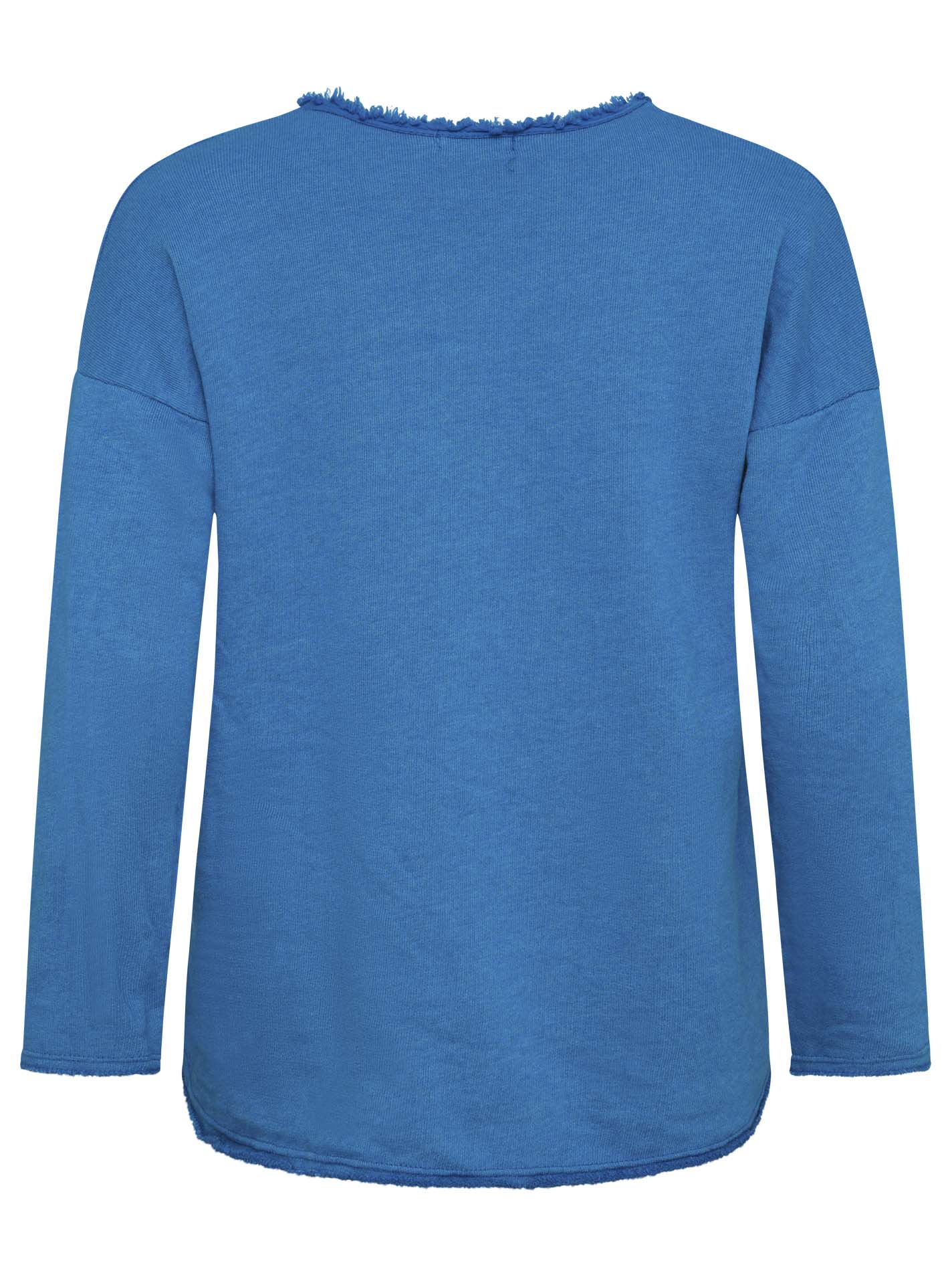Zwillingsherz - Sweatshirt "Positive Mind" - Jeansblau