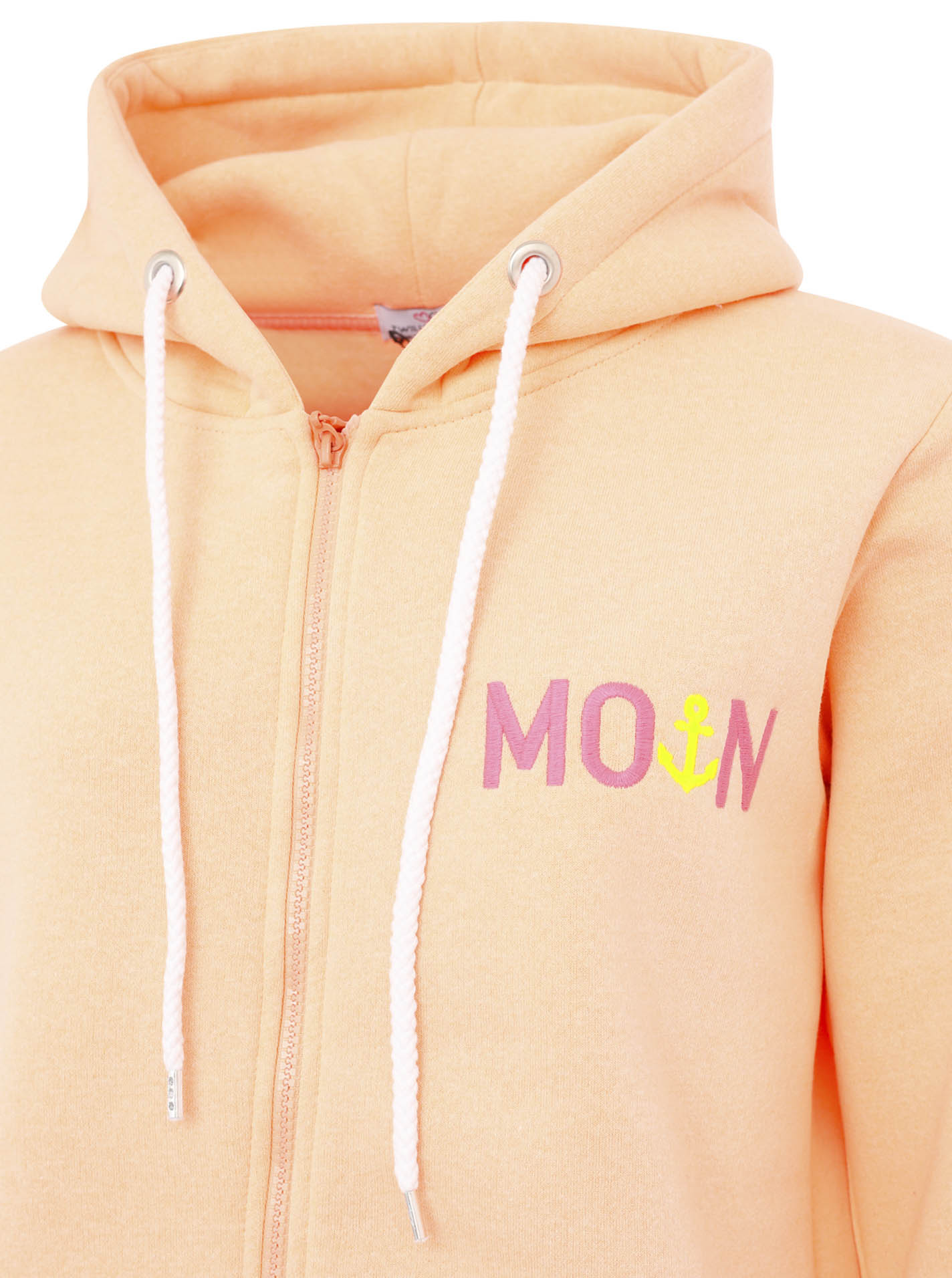 Zwillingsherz - Moin Sweat Zipper/Jacke - Apricot