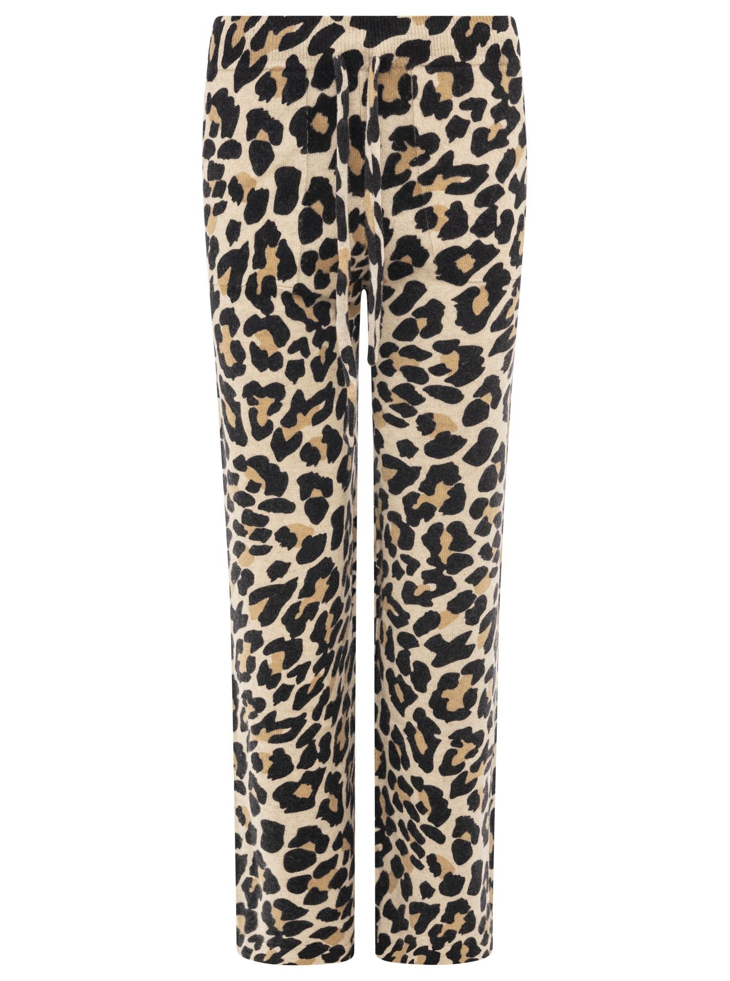 Zwillingsherz Cashmere/Kaschmir Leo Hose - Beige
