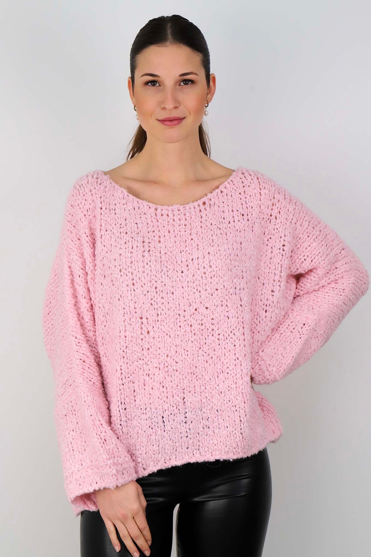 Pullover "Bouclee" - Rosa