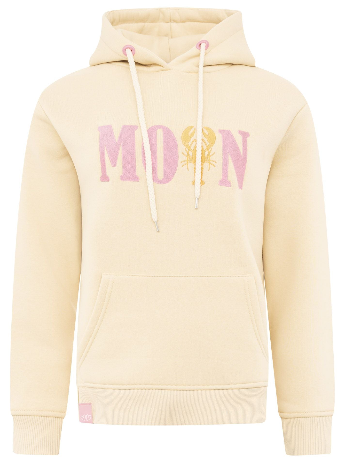 Zwillingsherz - Moin Hoodie/Sweatshirt Hummer - Beige