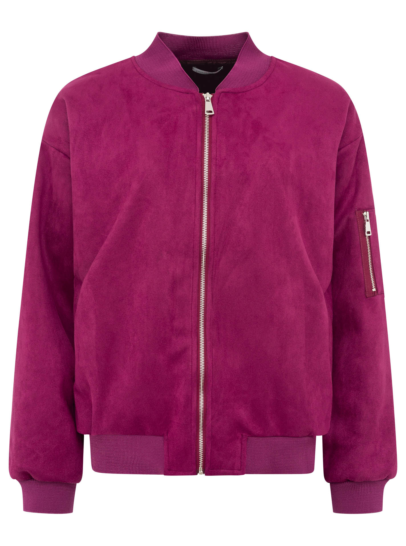 Zwillingsherz - Velours Blouson - Bordeaux
