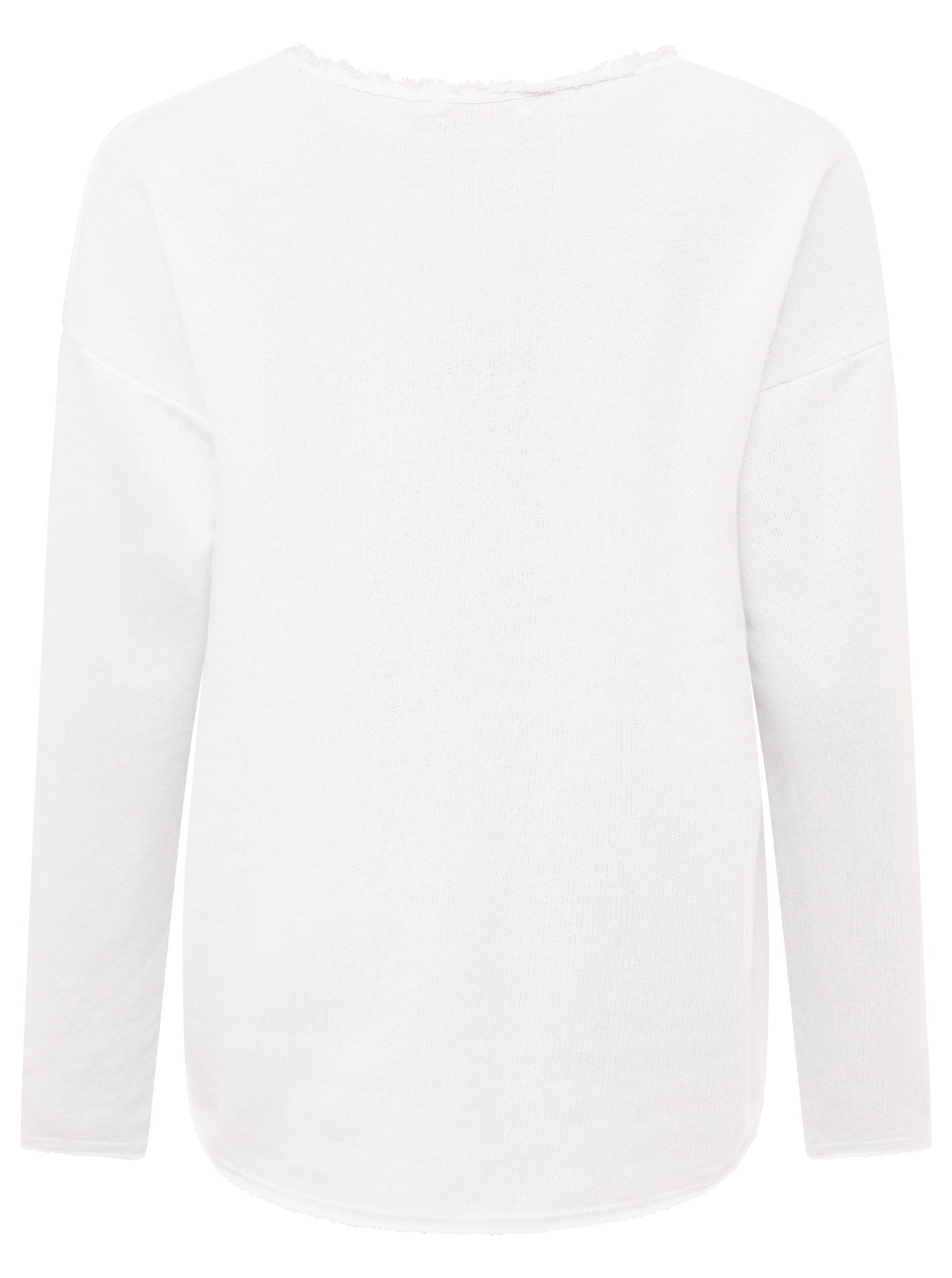 Zwillingsherz - Sweatshirt "Positive Mind"- Weiß