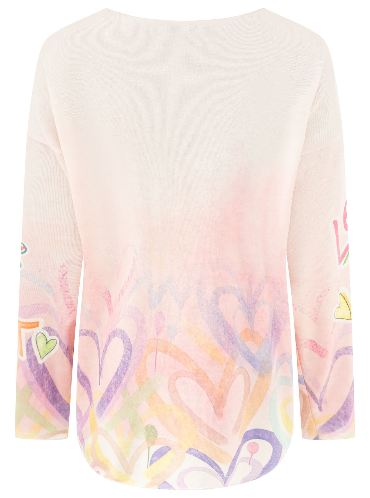 Zwillingsherz - Sweatshirt "Love is kind" - Rosa