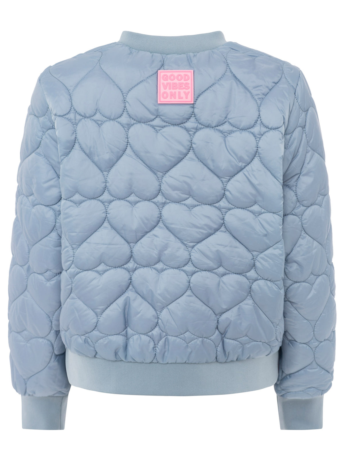 Zwillingsherz - Bomberjacke/Steppjacke "Be Happy" - Jeansblau