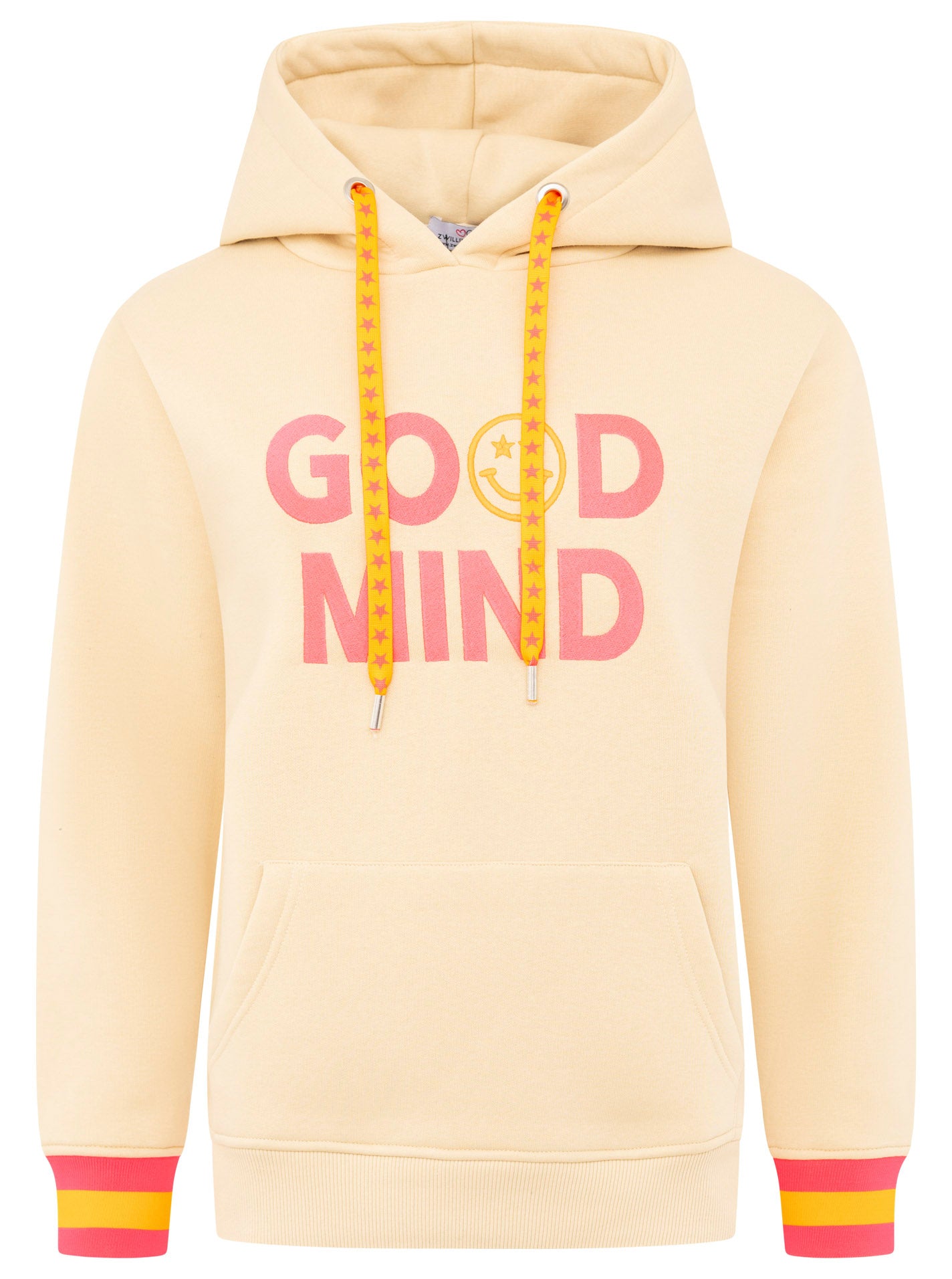 Zwillingsherz - Hoodie "Good Mind" - Beige