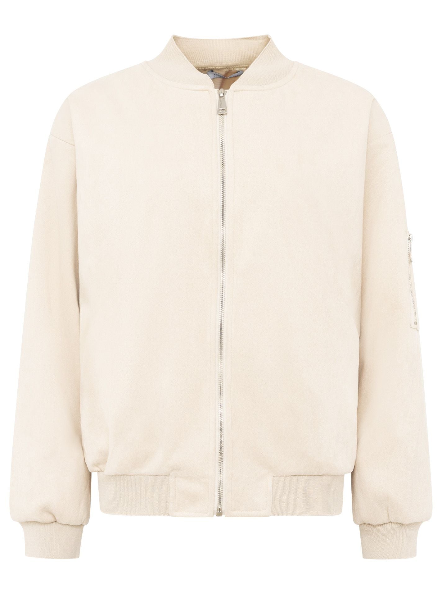 Zwillingsherz - Velours Blouson - Beige