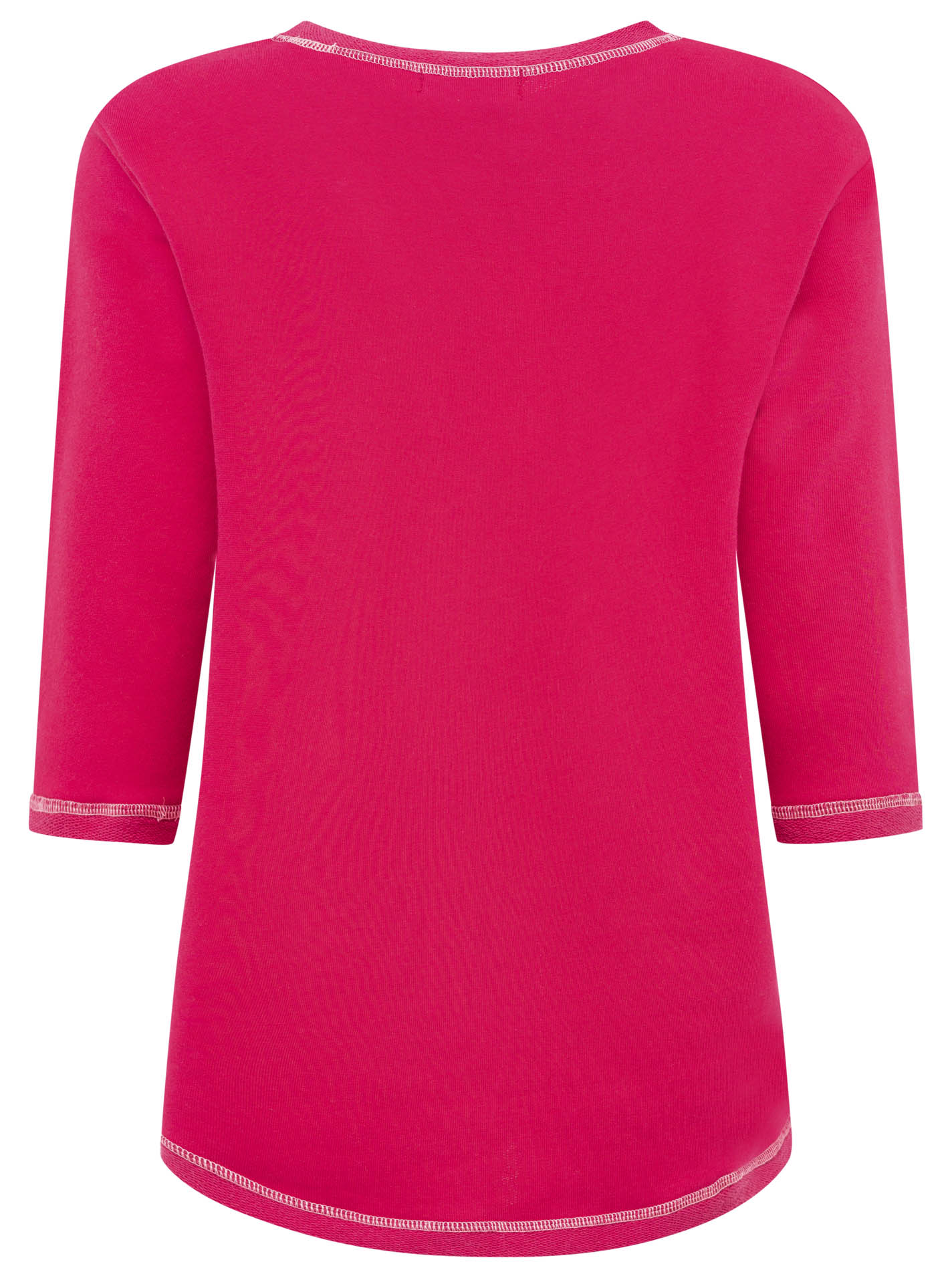Zwillingsherz - Sweatshirt "Good Days Smile" - Rot/Magenta