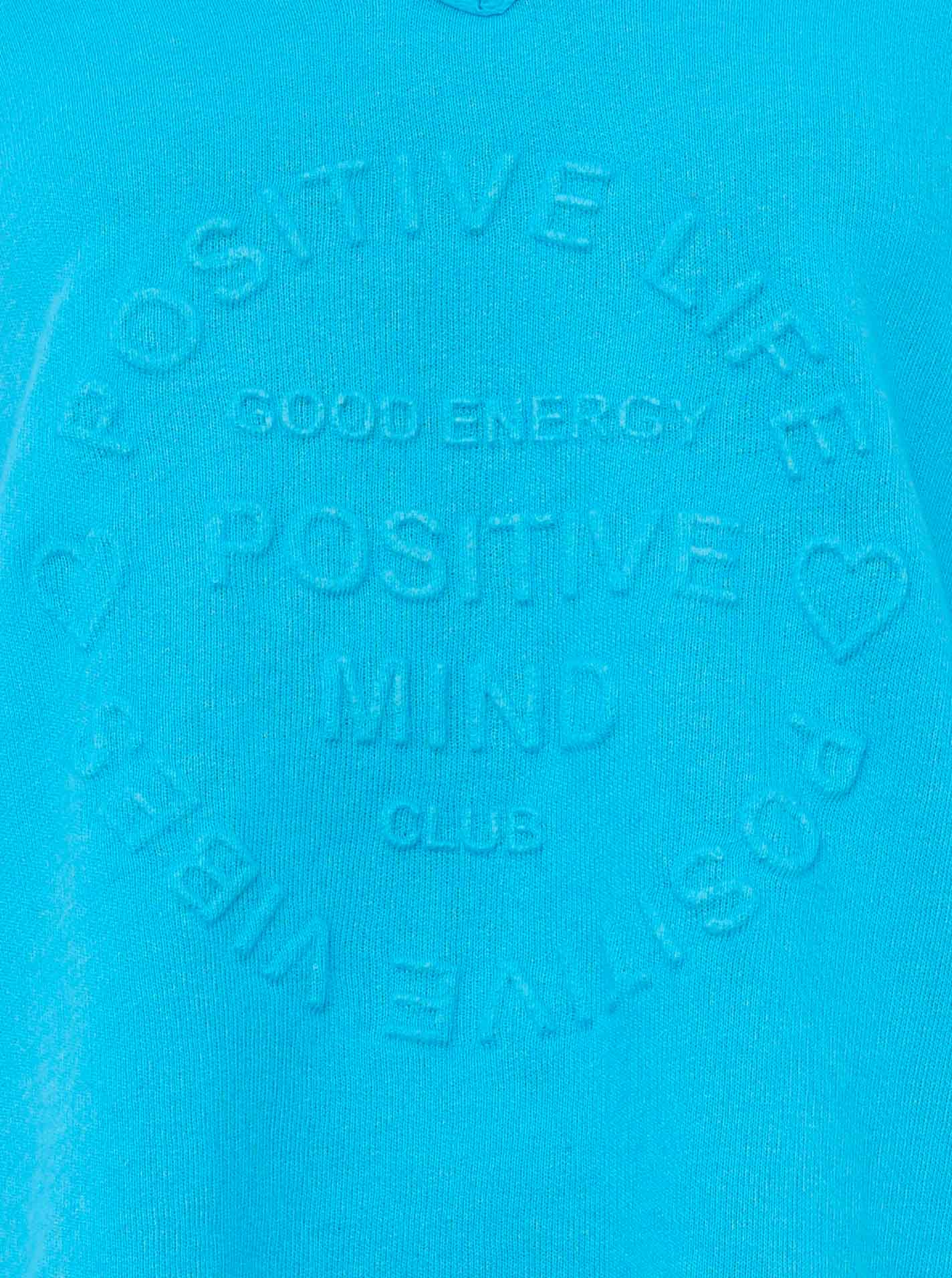 Zwillingsherz - Sweatshirt "Positive Mind" - Blau (NEU)