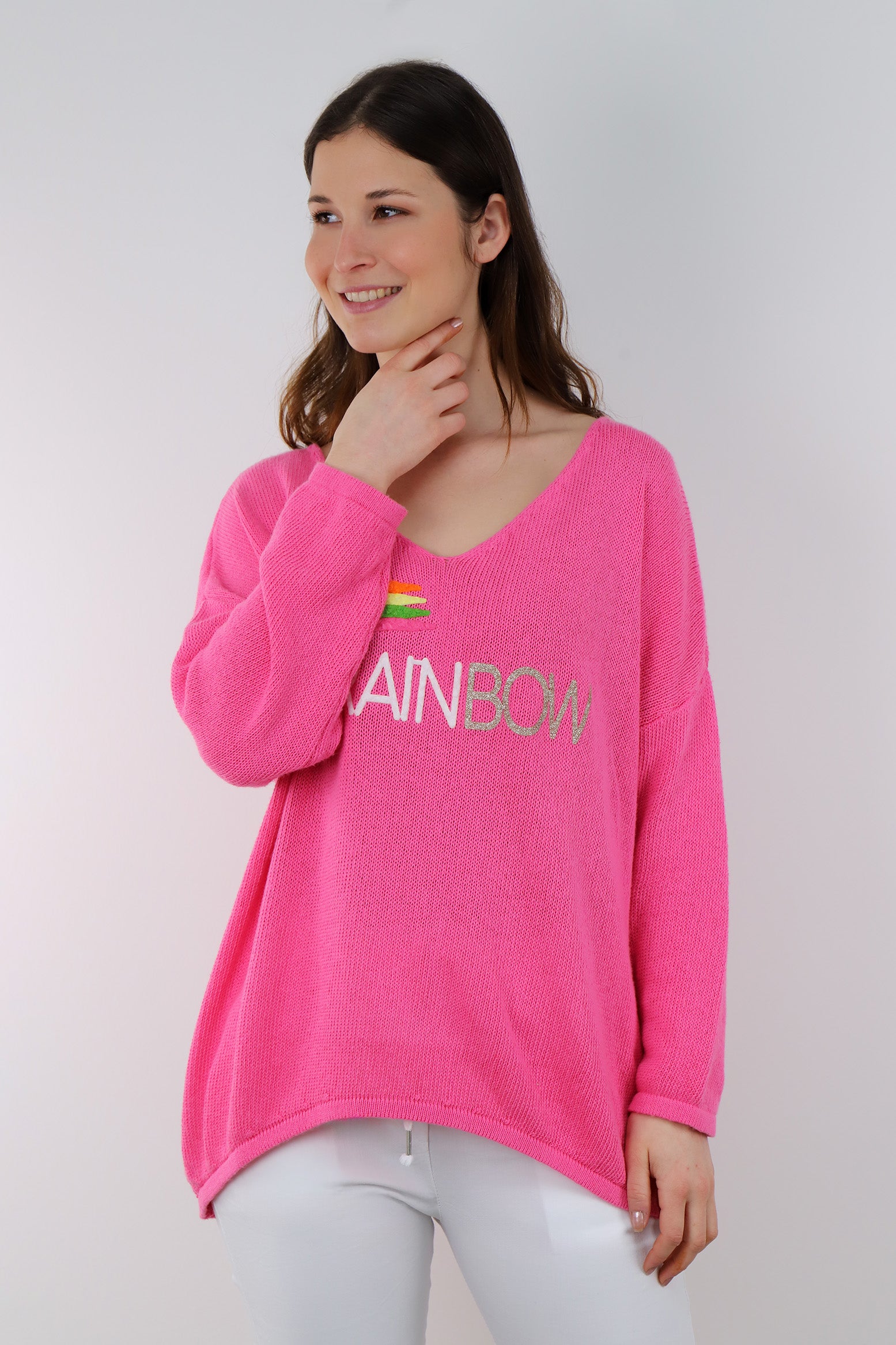 Pullover "Rainbow" - Pink