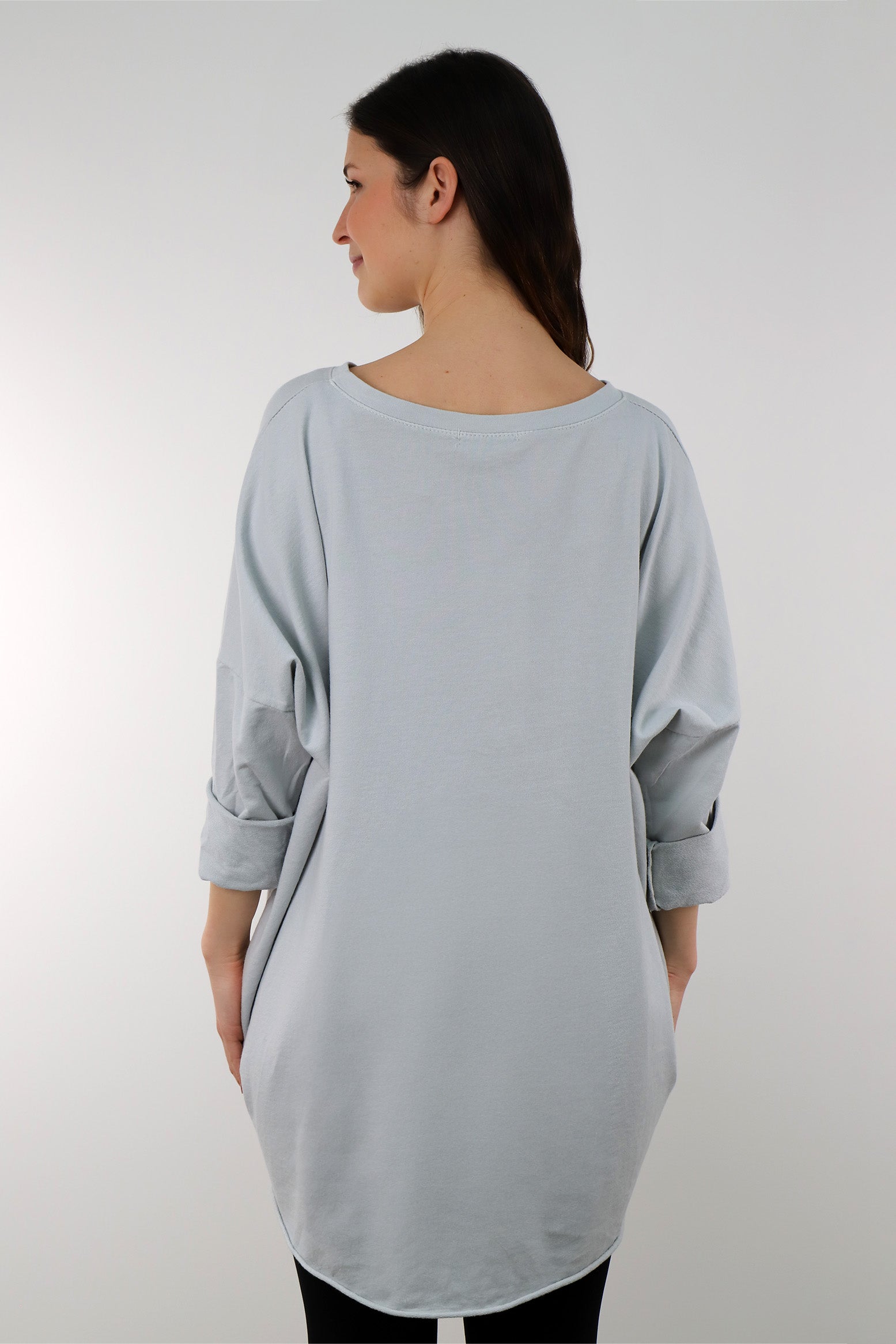 Sweatshirt "Oversize" - Hellgrau
