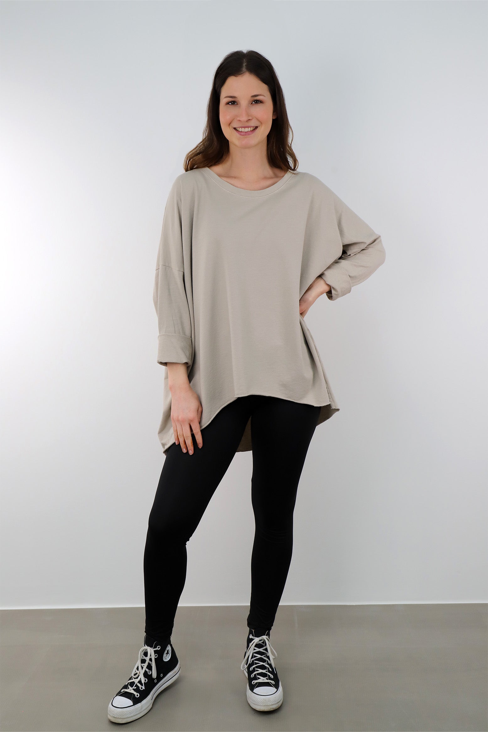Sweatshirt "Oversize" - Beige