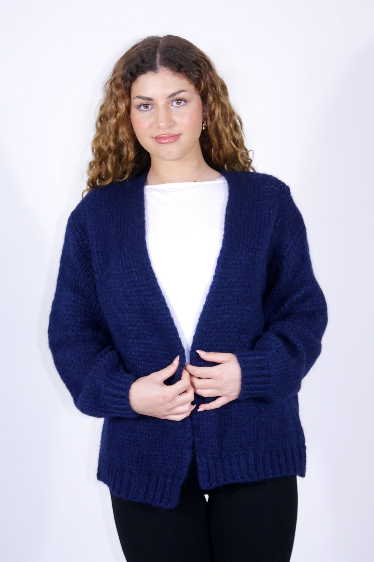 Flair - Cardigan in trendigem Dunkelblau