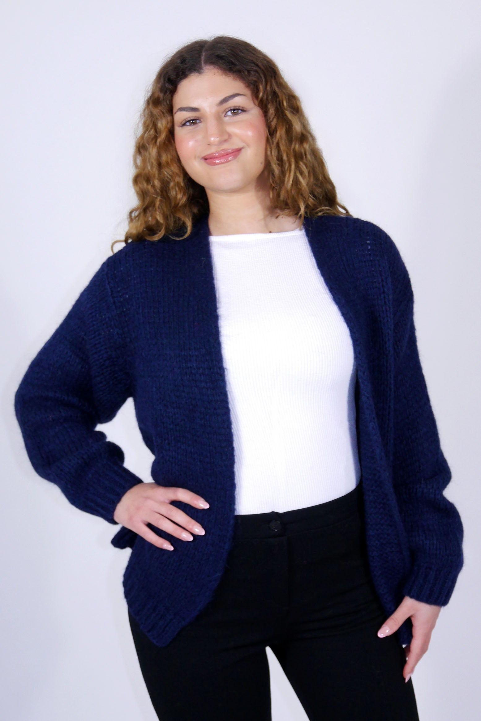 Flair - Cardigan in trendigem Dunkelblau