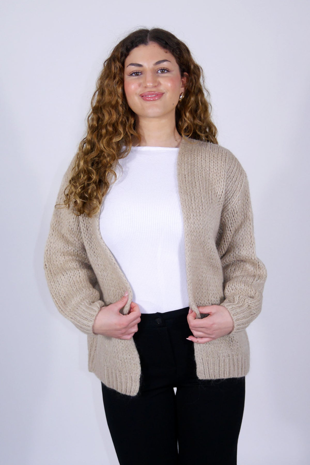 Flair - Cardigan in trendigem Beige