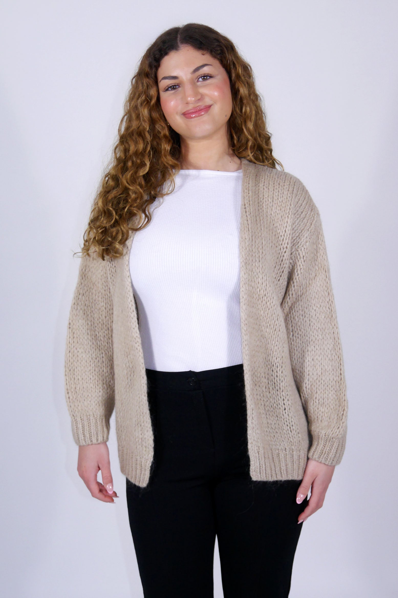 Flair - Cardigan in trendigem Beige