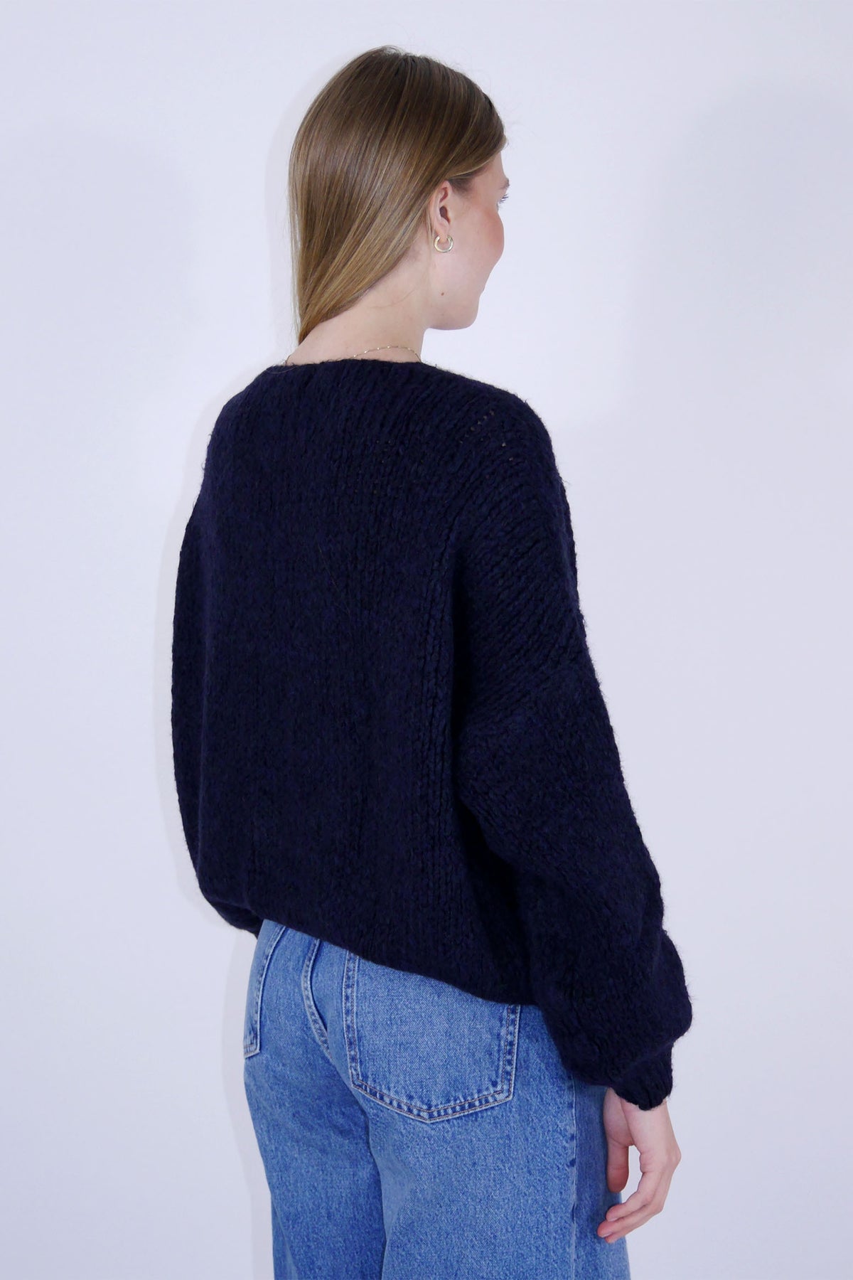 Flair - Cardigan mit Schleifen - Dunkelblau