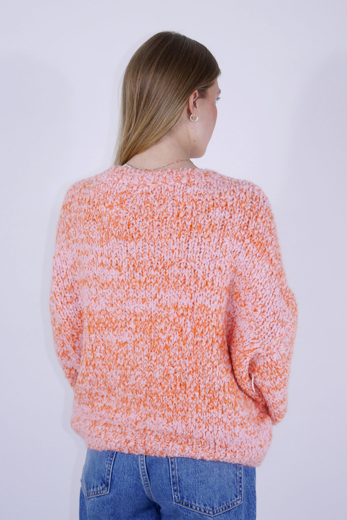 Pullover "Plüsch" - Koralle