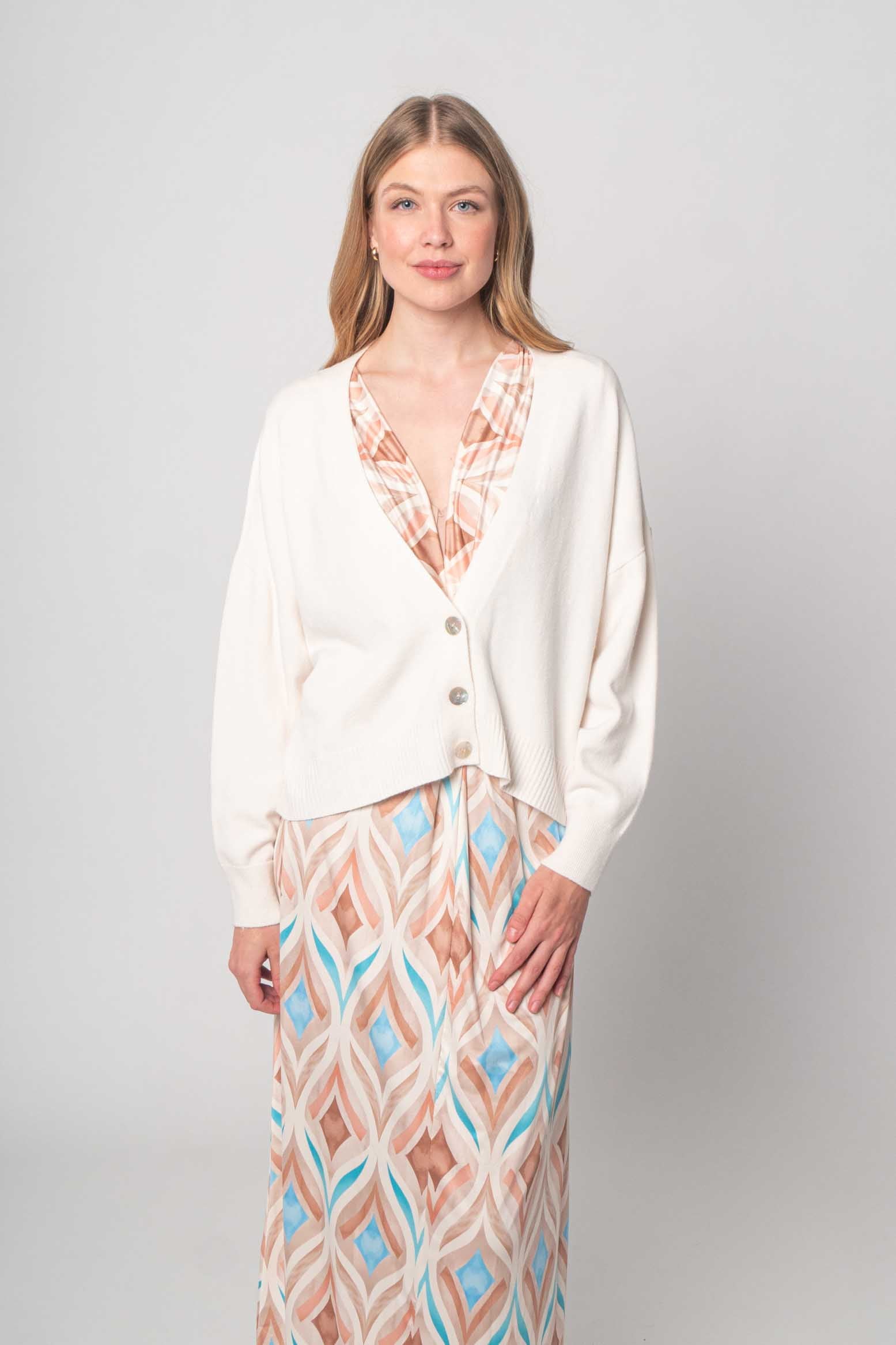 Weicher Cardigan - Creme