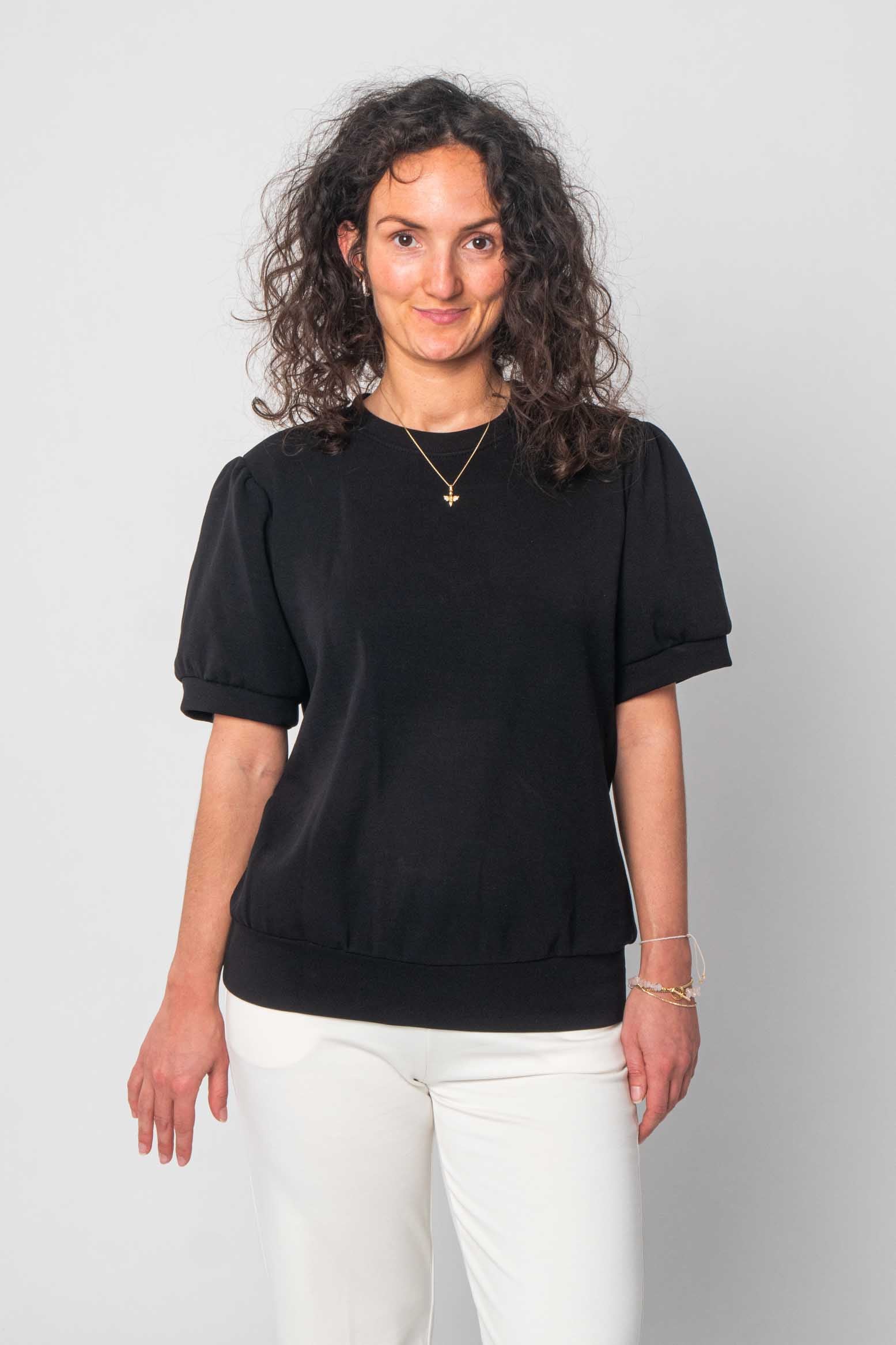 MOOIJ - T-Shirt aus fester Baumwolle - Schwarz