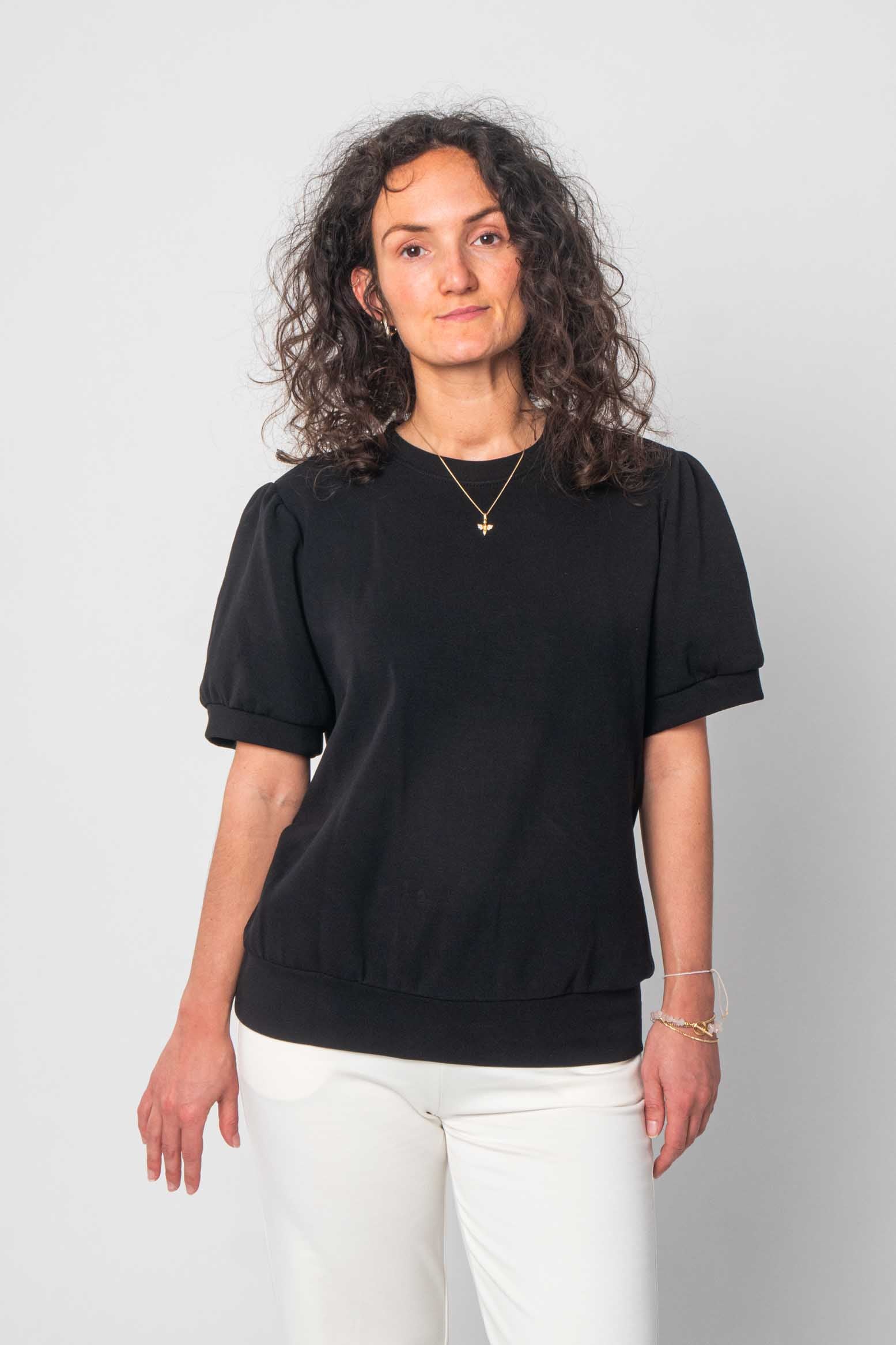 MOOIJ - T-Shirt aus fester Baumwolle - Schwarz