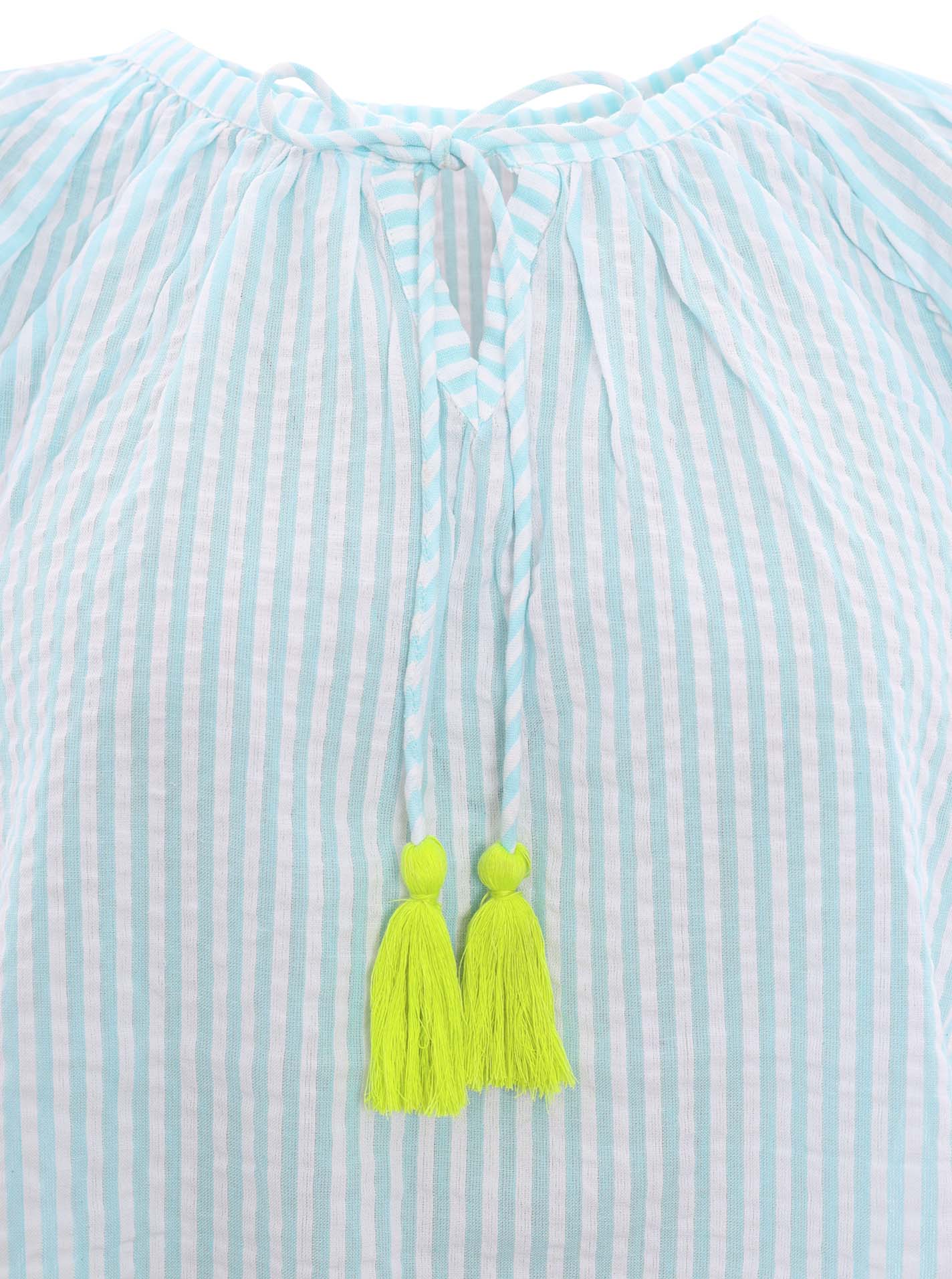 Zwillingsherz-Musselin-kurzarmbluse-neon-streifen-33126neo-mint-l-xl