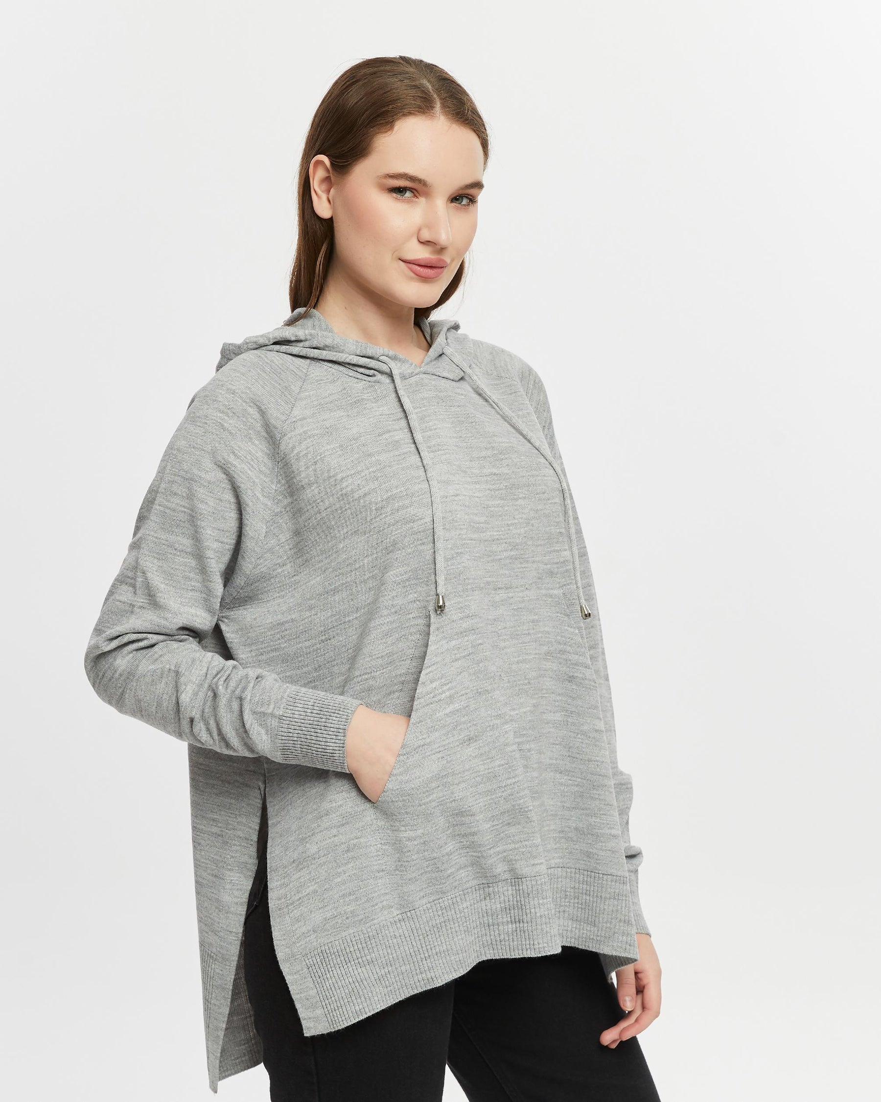 Tamba - Stilvoll & leichter Sommer Hoodie - Grau