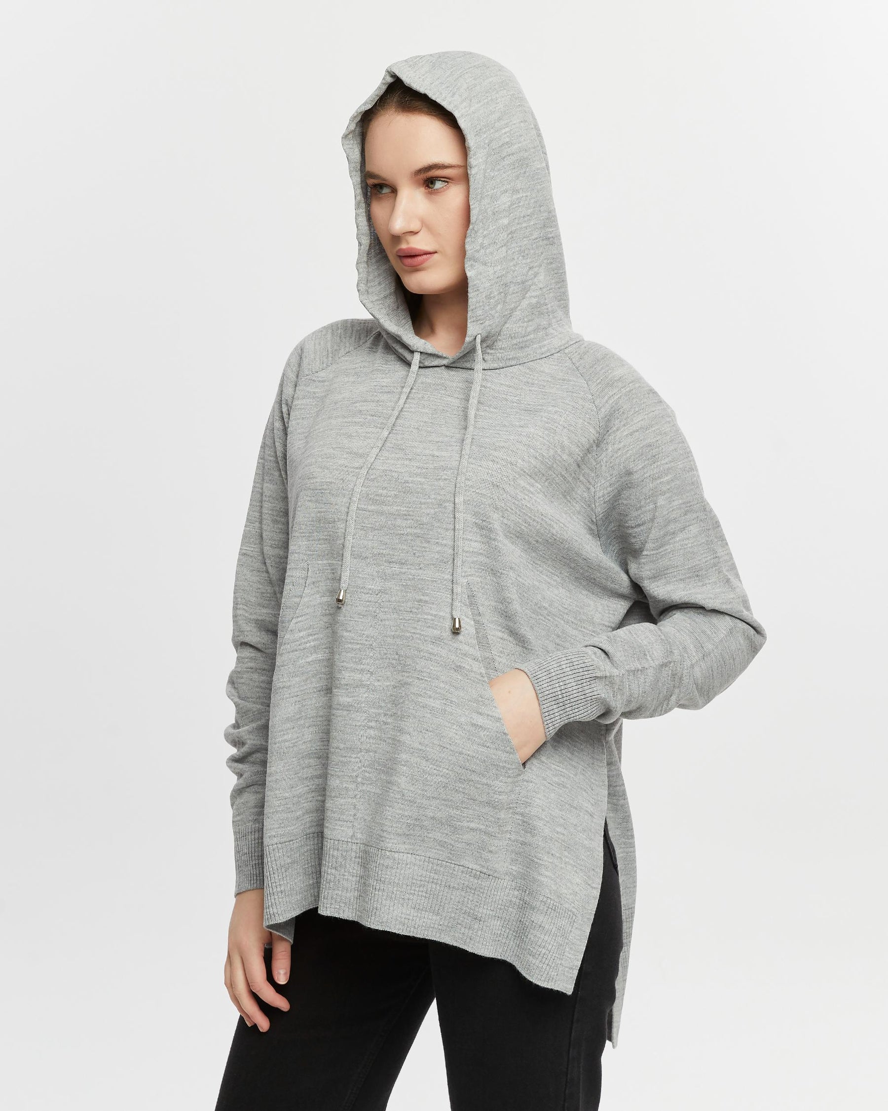 Tamba - Stilvoll & leichter Sommer Hoodie - Grau