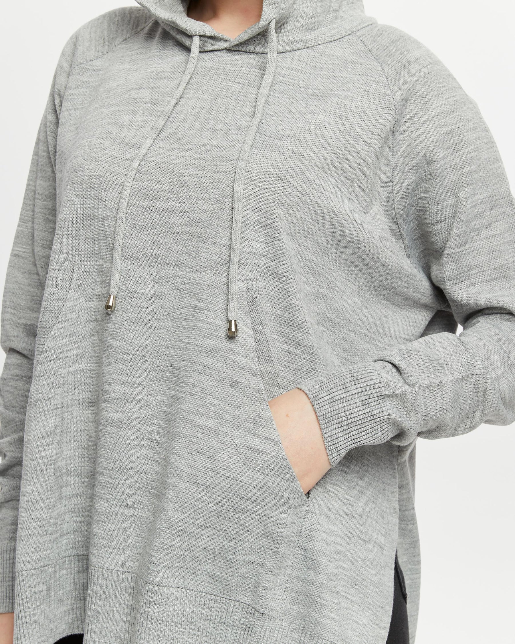 Tamba - Stilvoll & leichter Sommer Hoodie - Grau