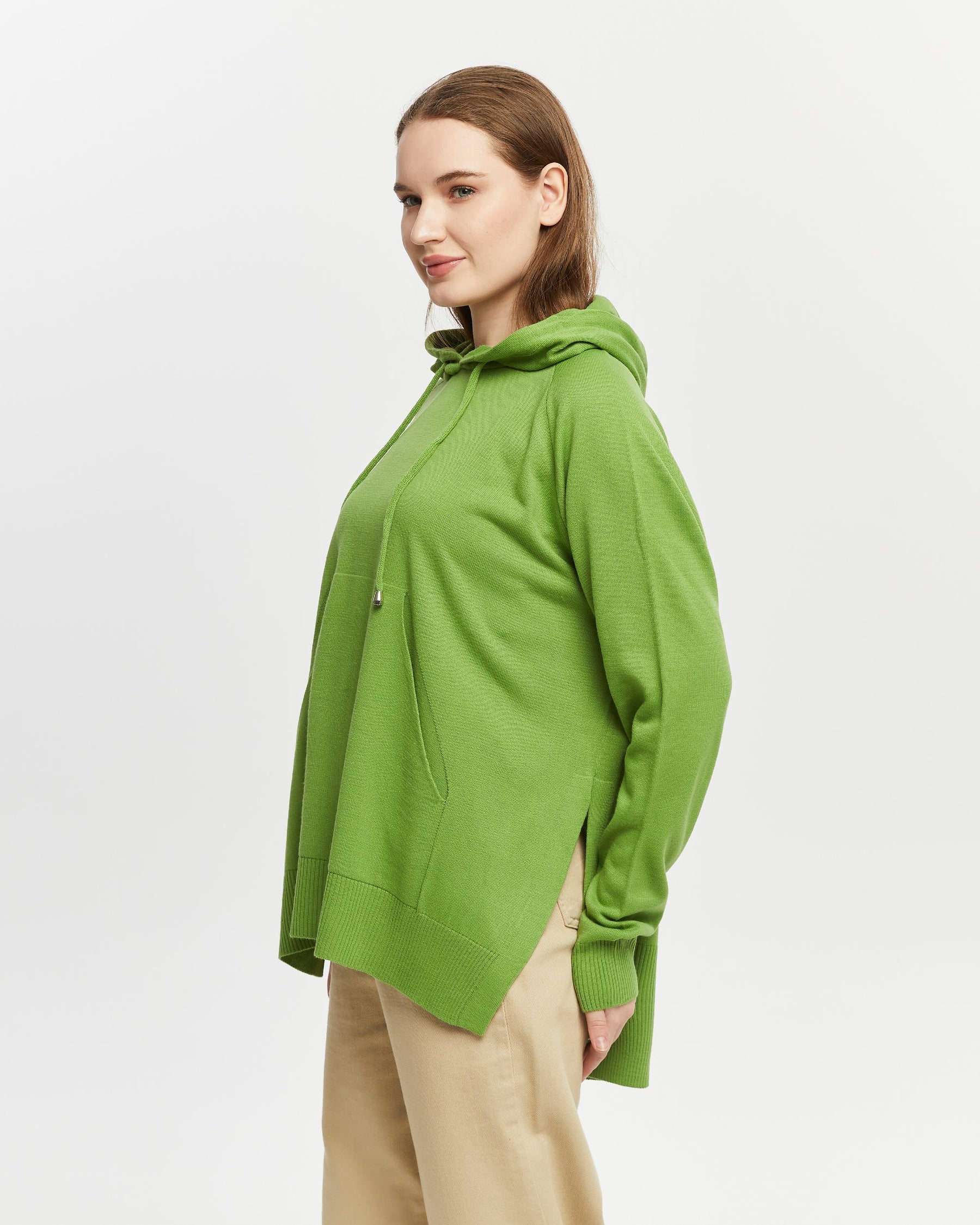 Stilvoll & lässiger Hoodie - Salbei/Grün