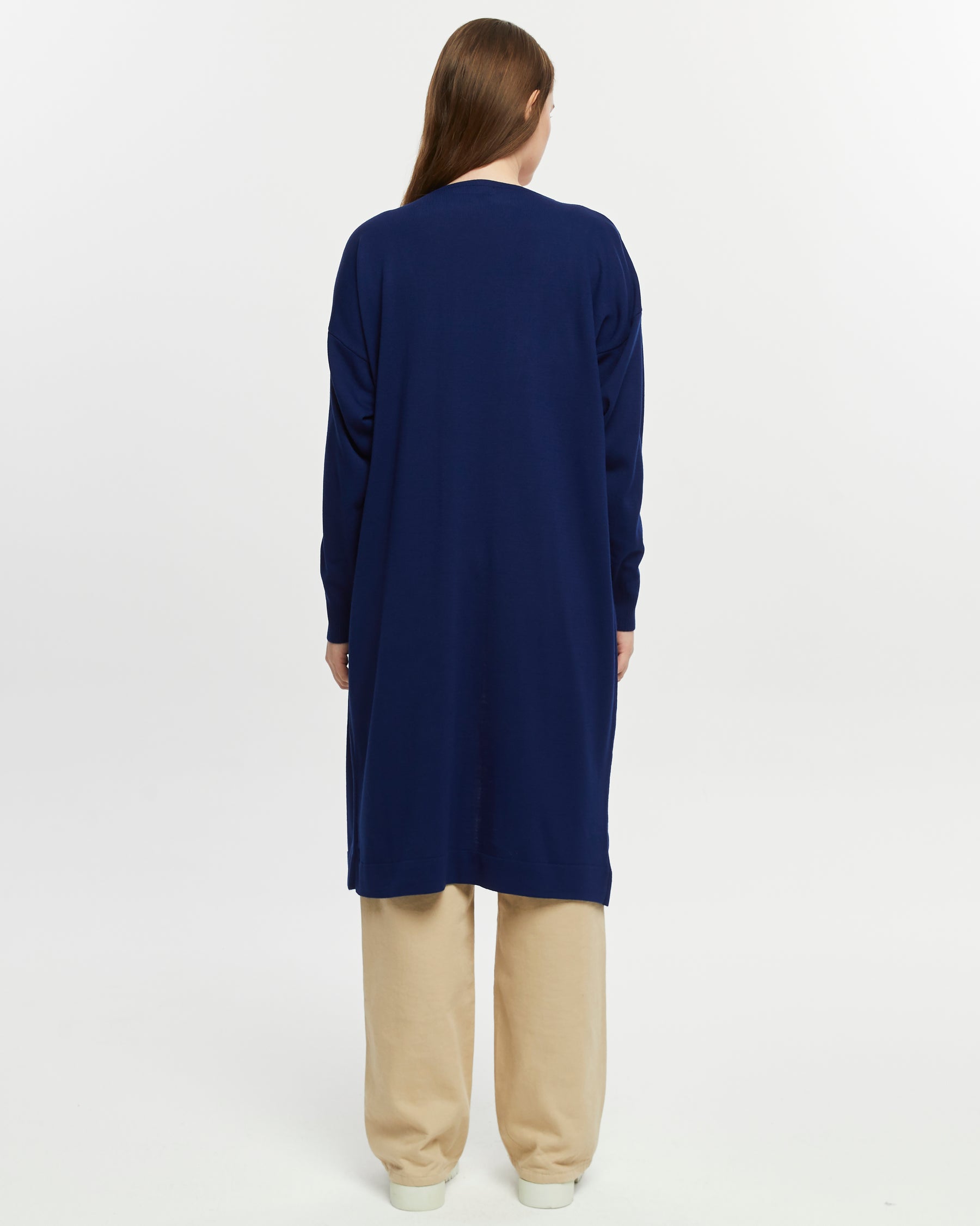 Leichter Sommer Cardigan - Royalblau
