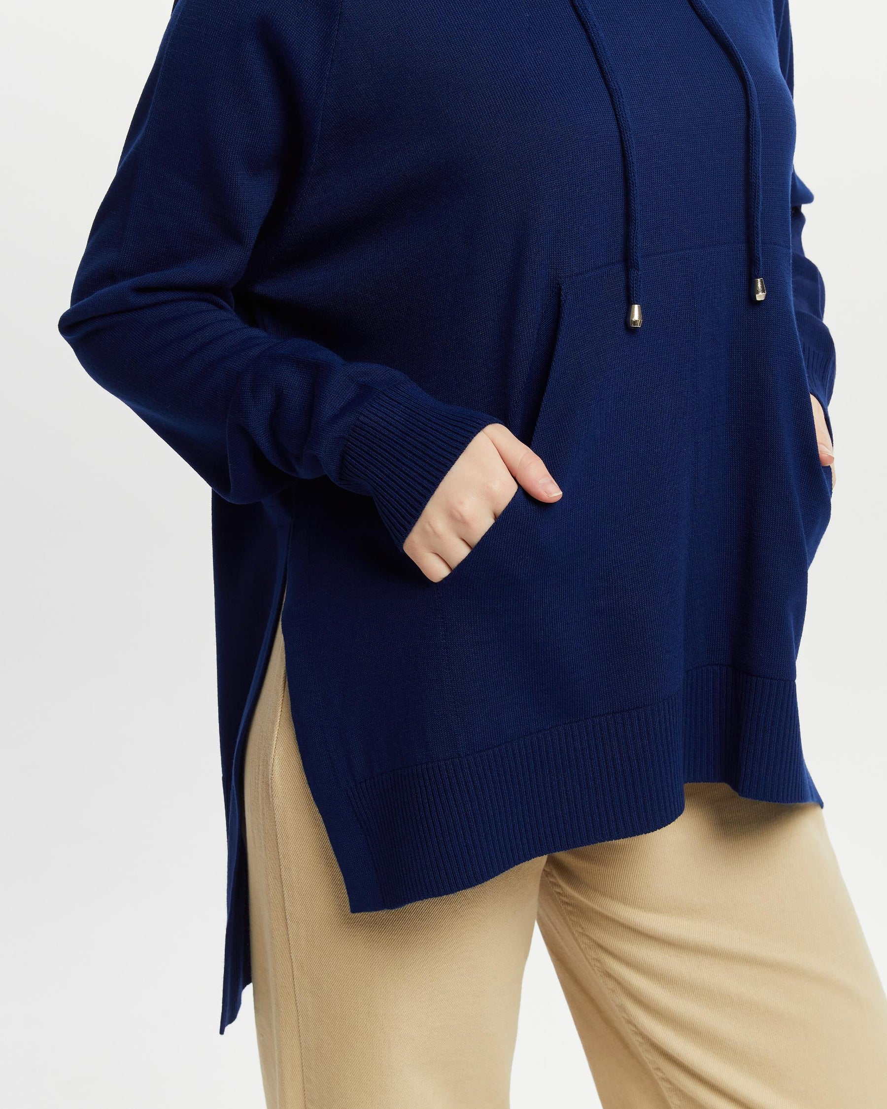 Stilvoll & lässiger Hoodie - Dunkelblau