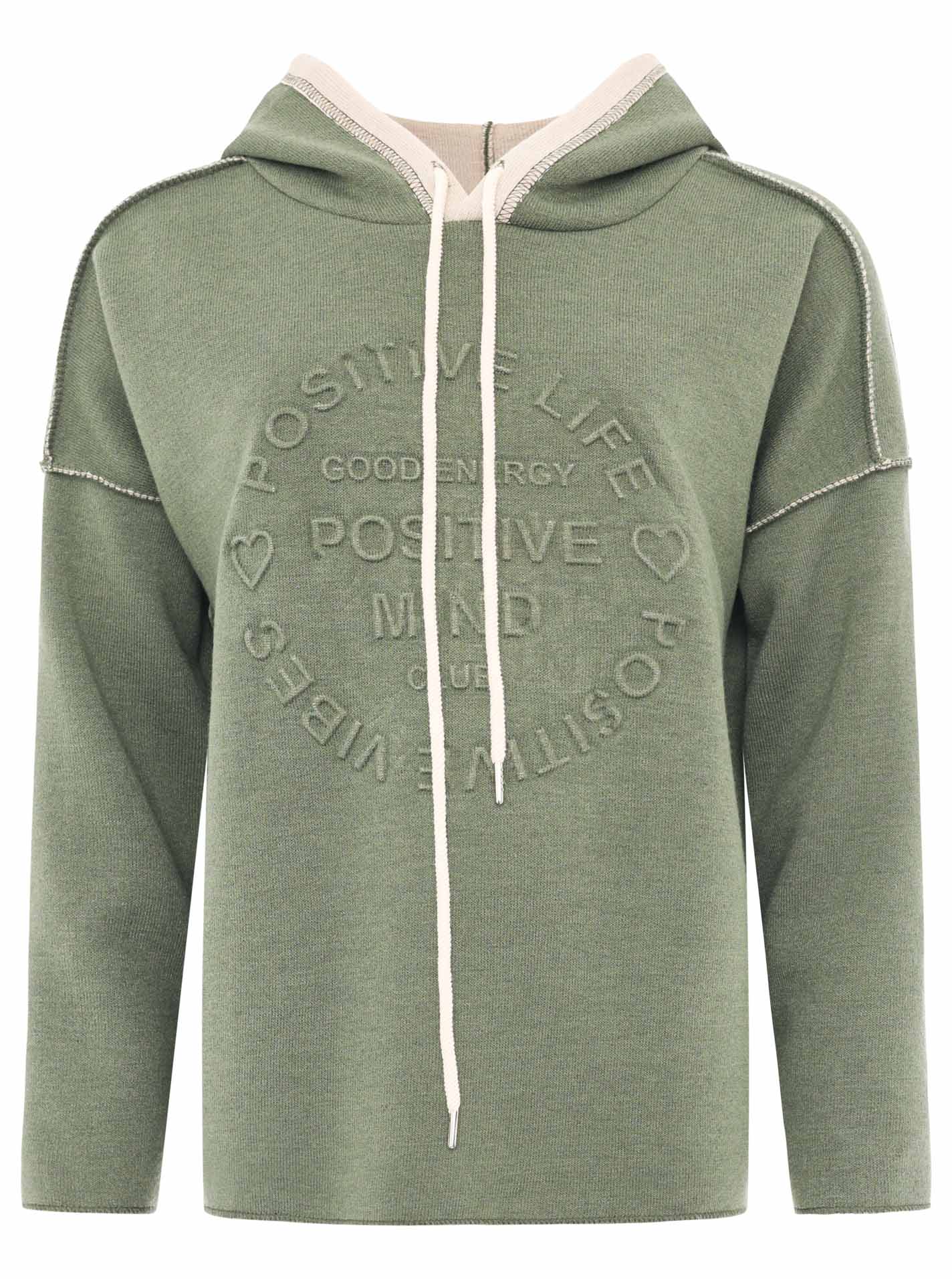 Zwillingsherz Kapuzenpullover Damen - Sweatshirt Mit Maritimem Muster In S-2XL