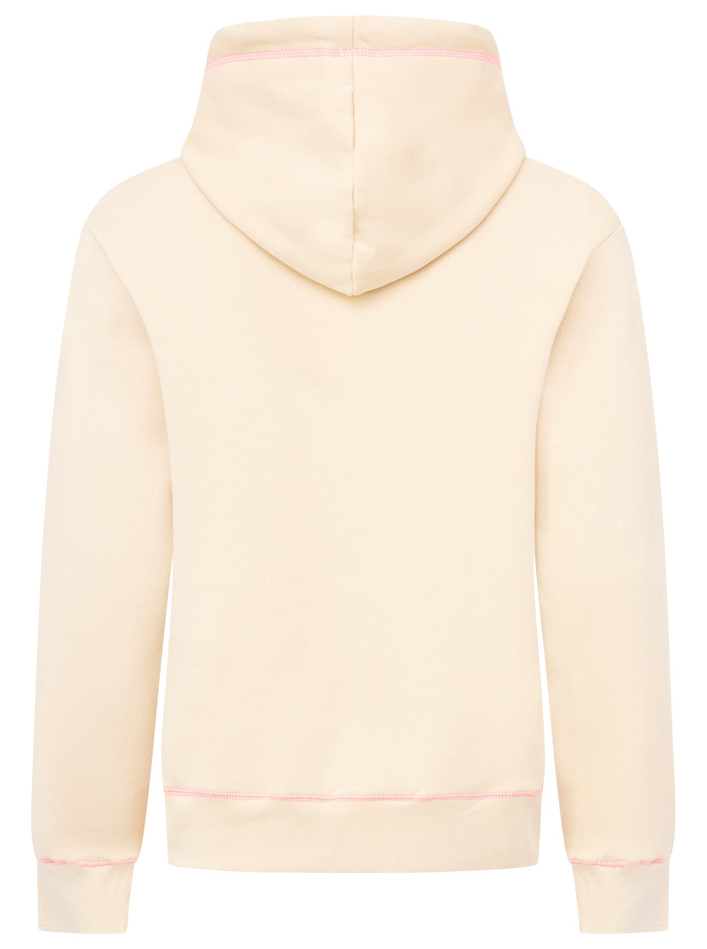 Zwillingsherz - Hoodie "Happiness Club shine bright" - Beige/Pink