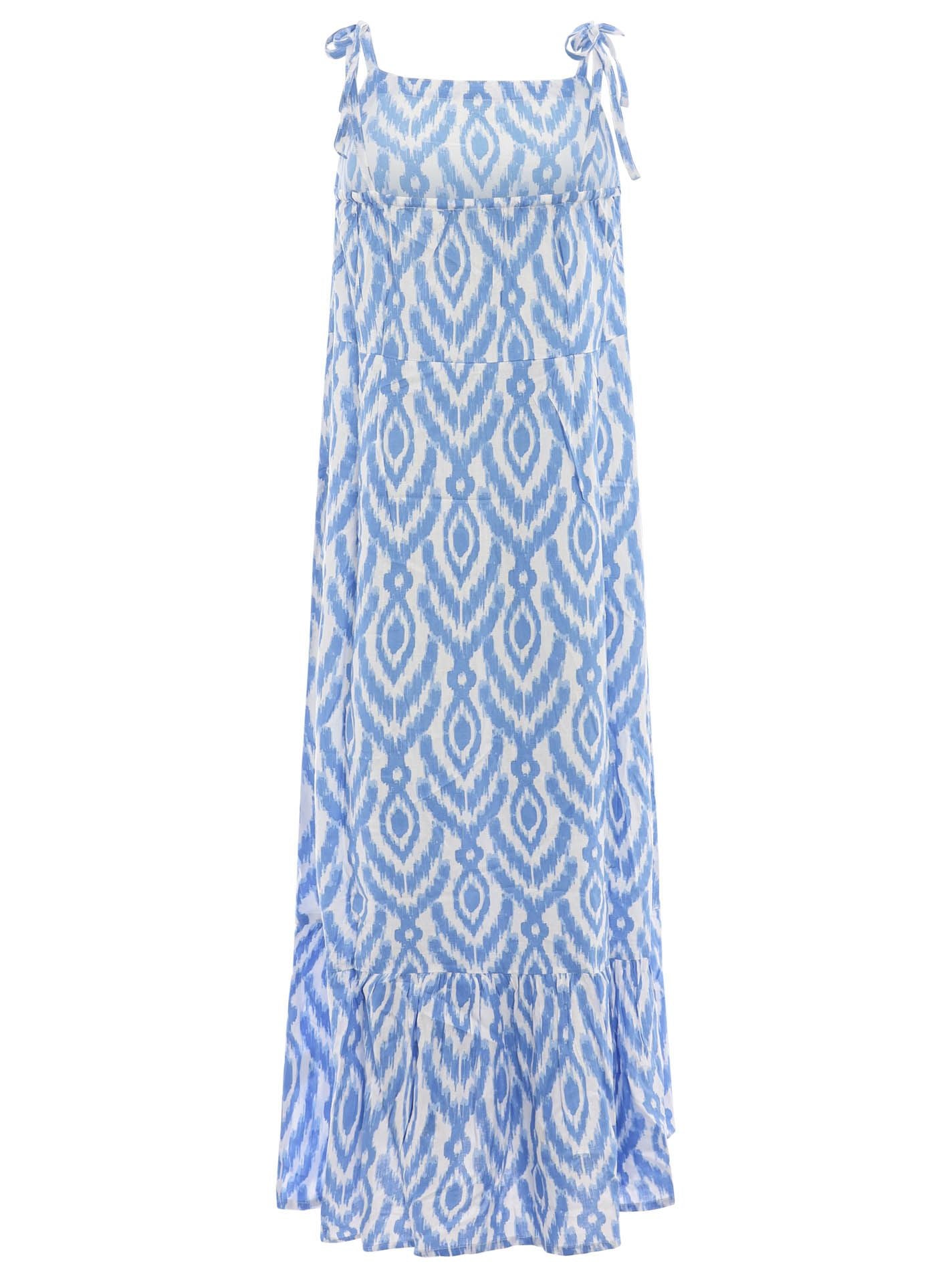 Zwillingsherz - Kleid Aquarell - Blau