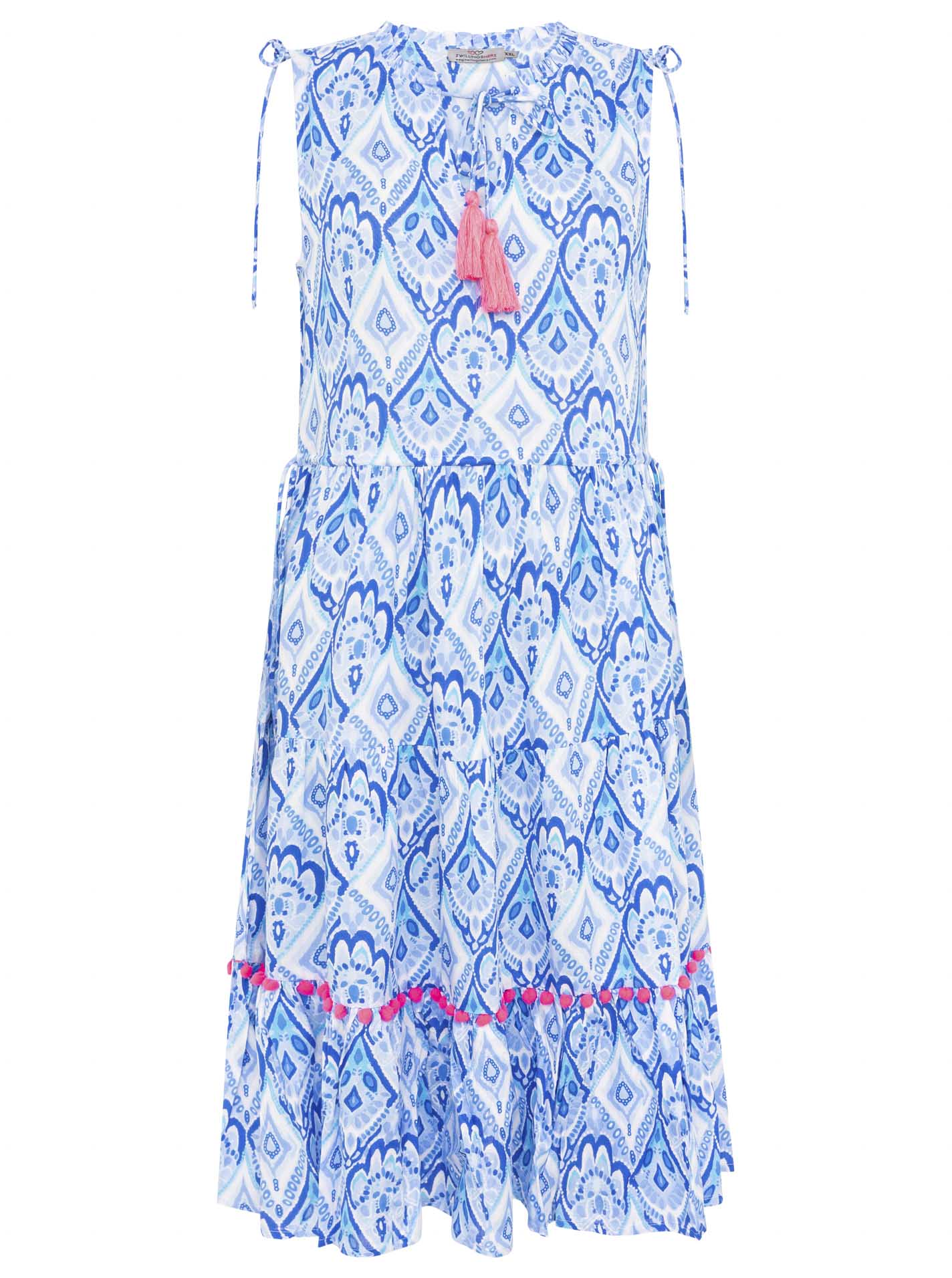 Zwillingsherz - Kleid "Urlaubsfeeling" - Blau