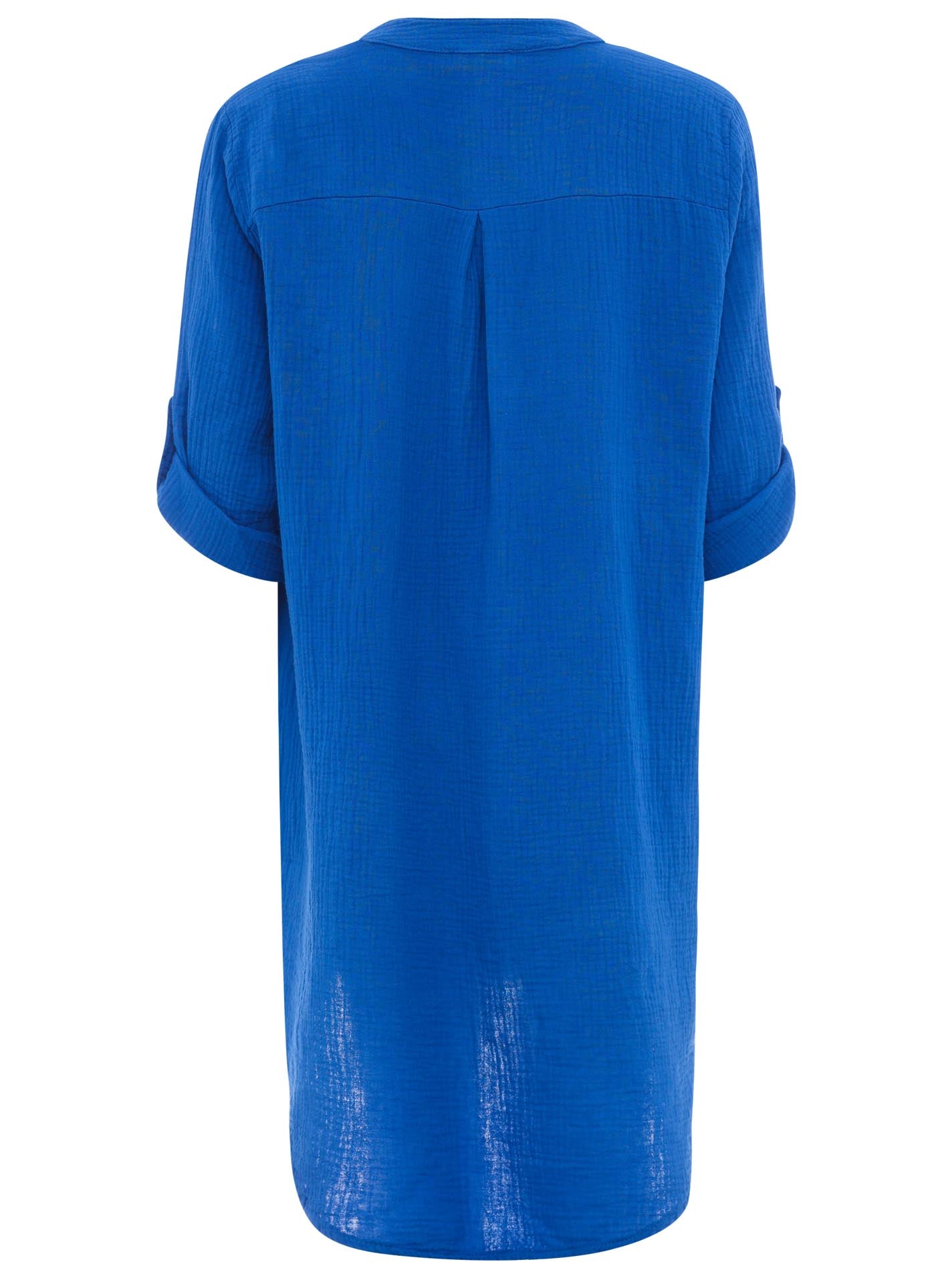 Zwillingsherz - Musselin Tunika/Kleid - Royalblau