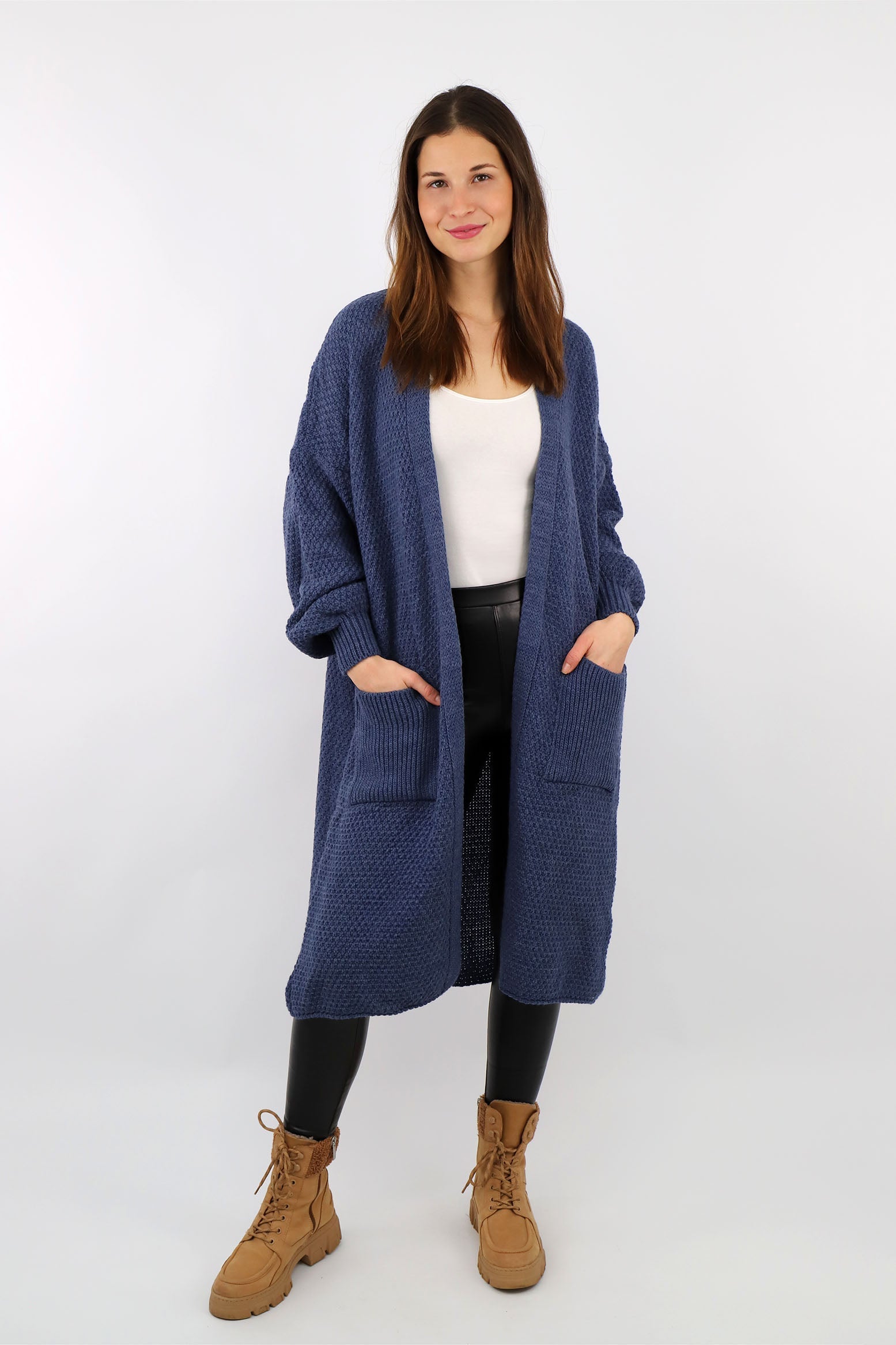 Strickjacke "Florenz" - Blau