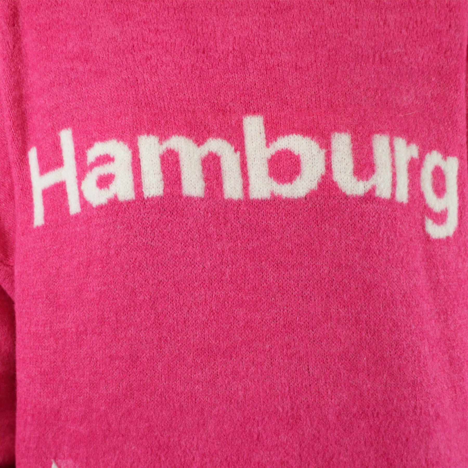 Pullover "Hamburg" Pink/Weiß