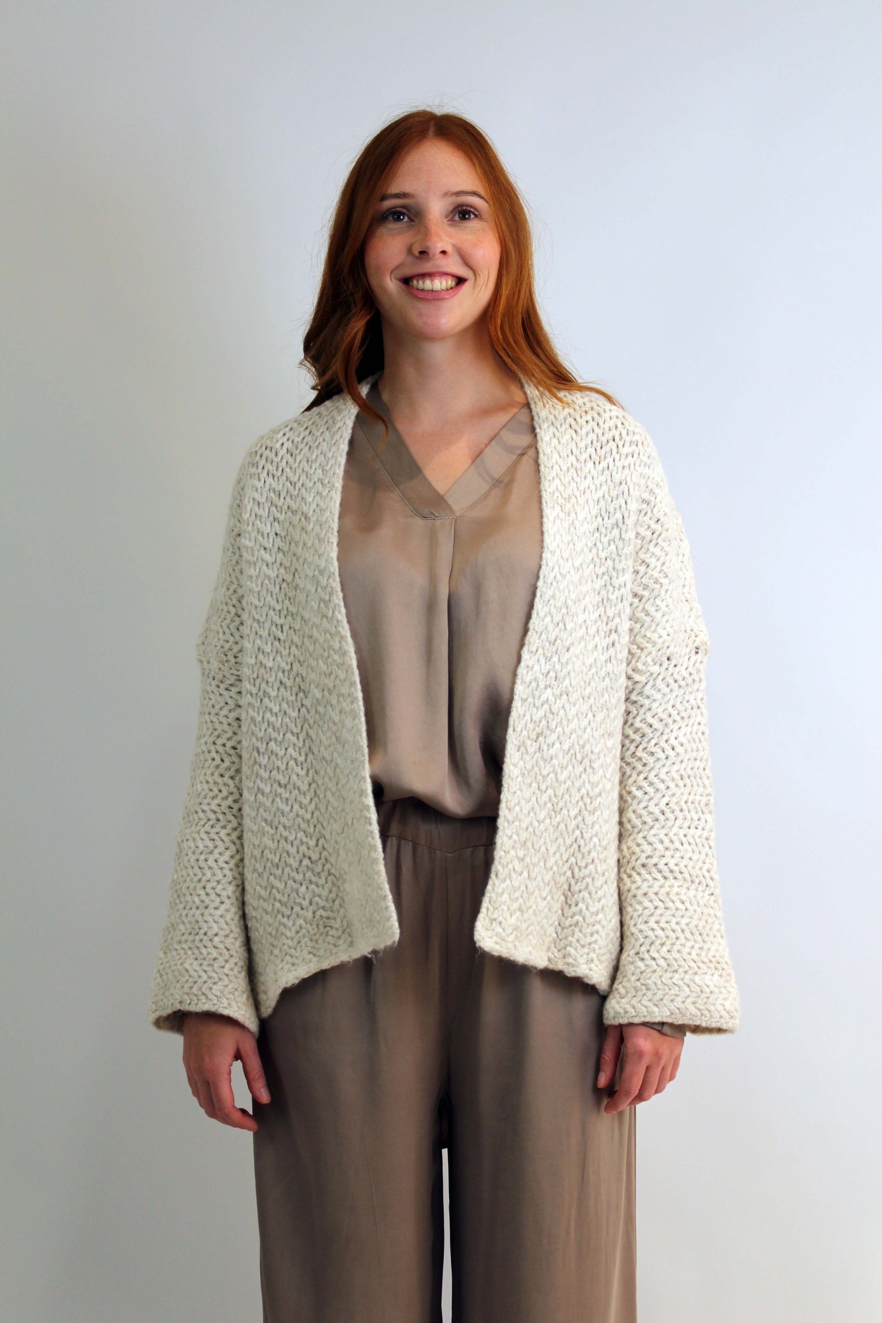 Strickjacke "Fashion" Creme