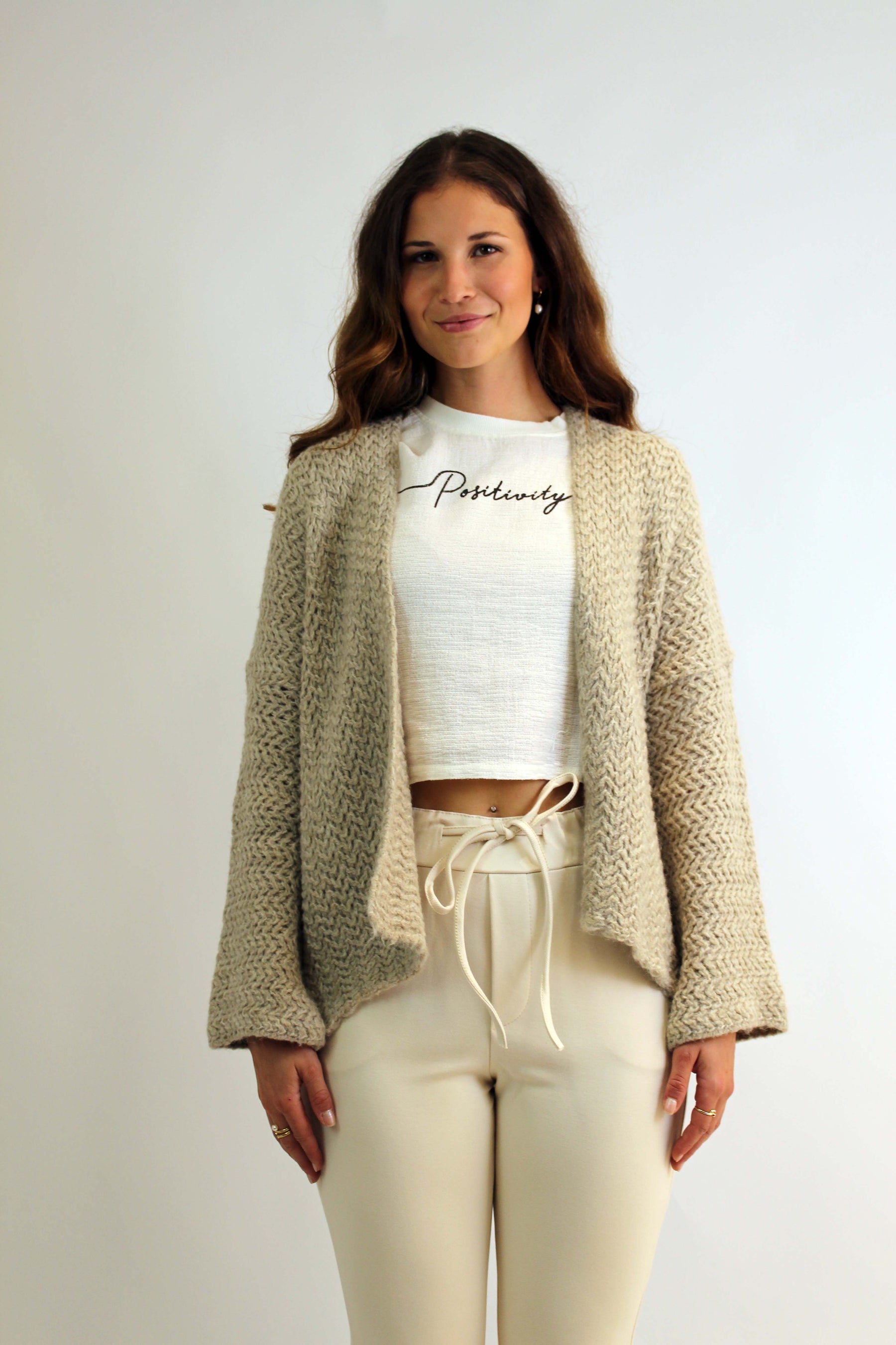 Strickjacke "Fashion" Beige