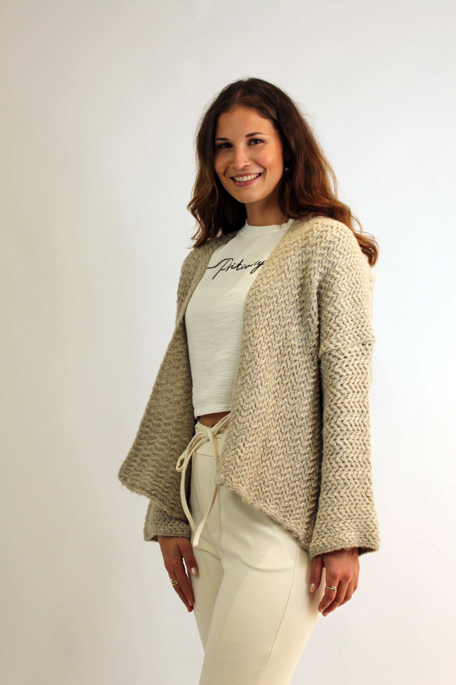 Strickjacke "Fashion" Beige