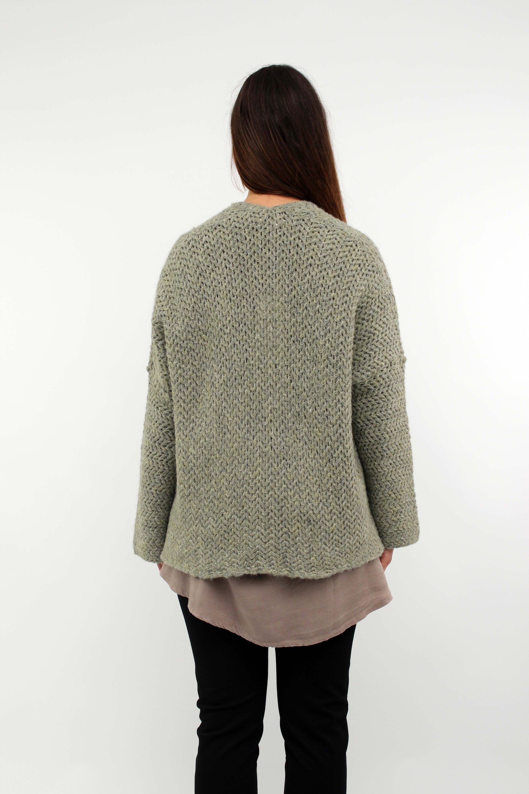 Strickjacke "Fashion" Khaki