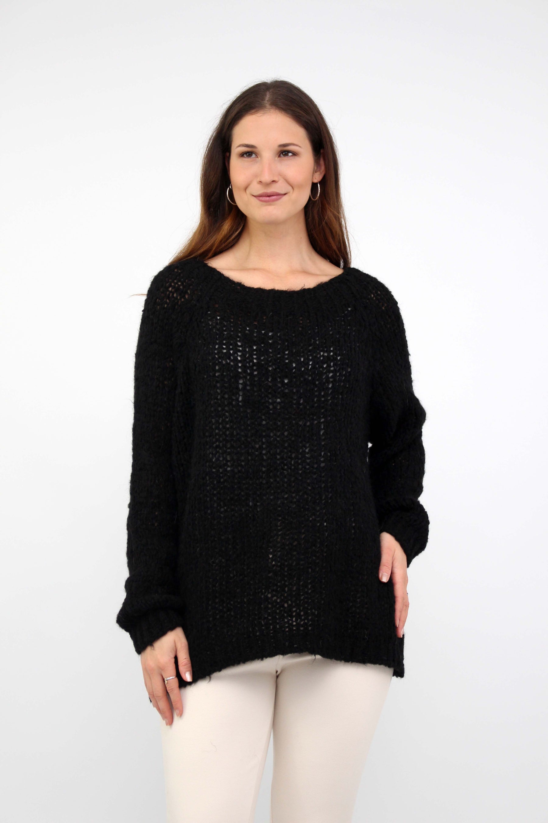 Pullover "Vintage" - Schwarz